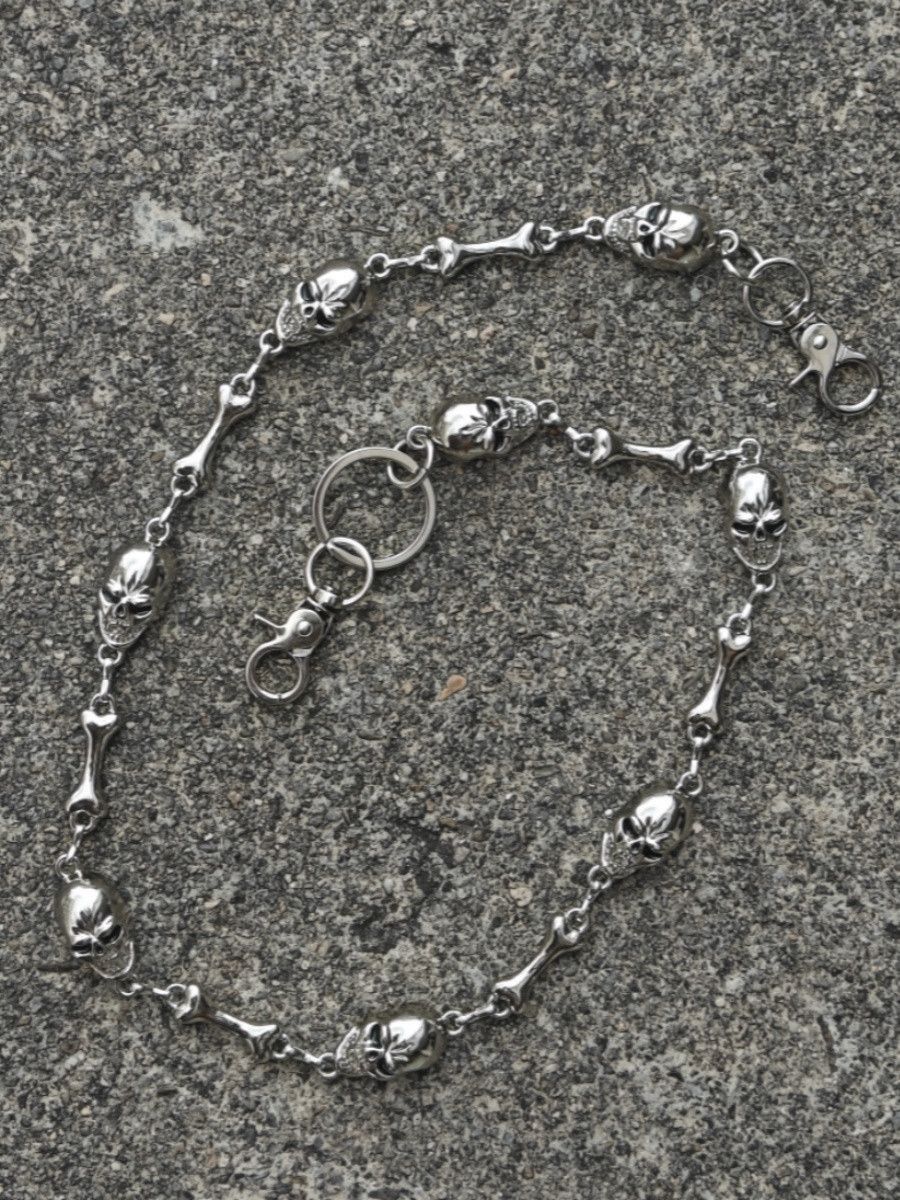 Jewelry Skull Wallet chain Size ONE SIZE - 9 Thumbnail