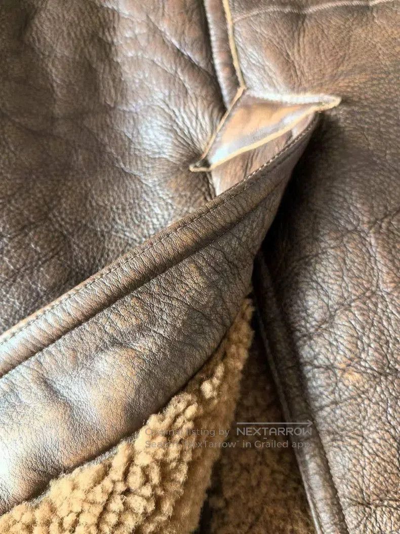 RRL Ralph Lauren RRL Double RL Shearling Leather Jacket. Size US M / EU 48-50 / 2 - 8 Thumbnail