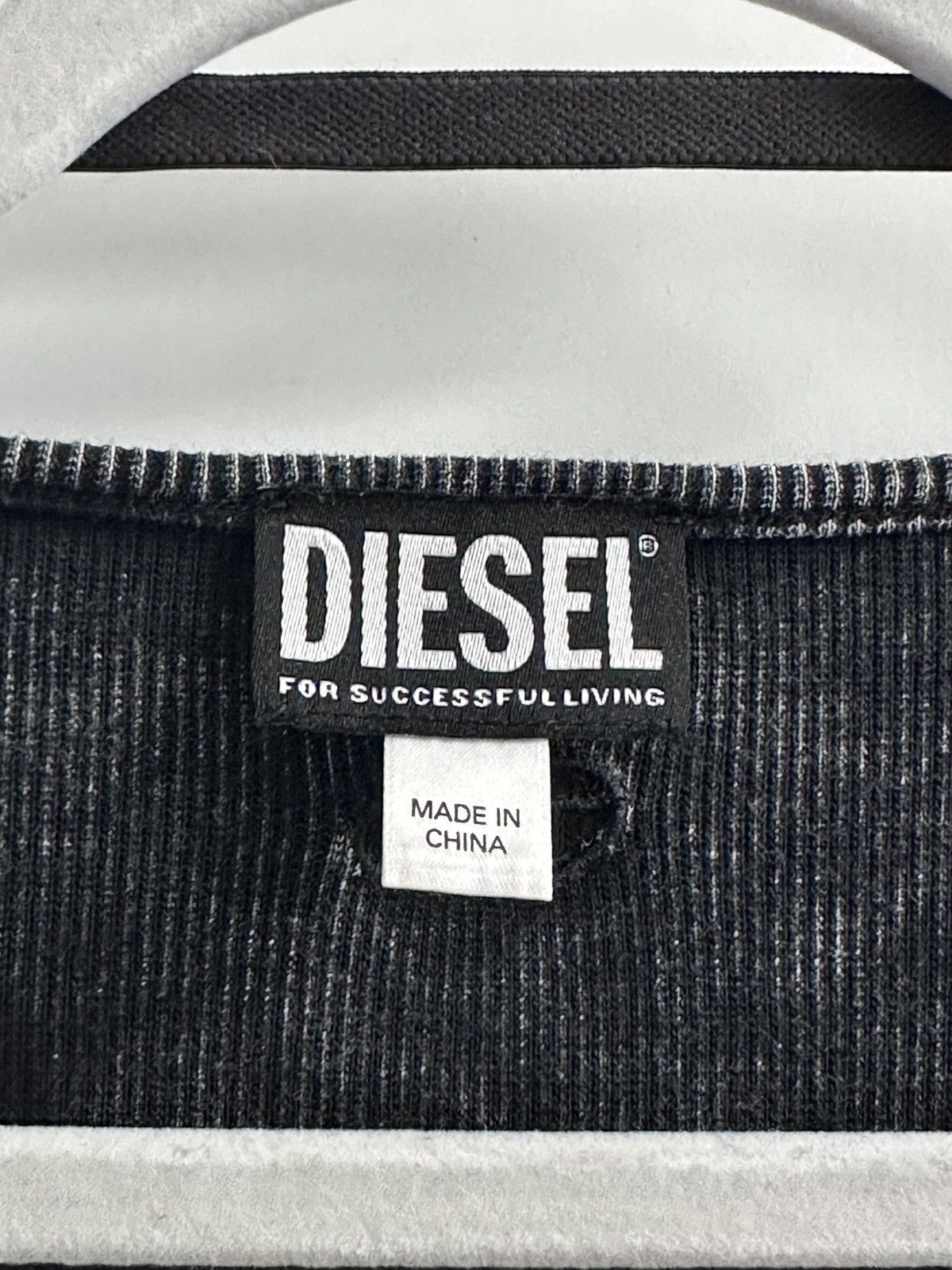 Diesel T-ANALIE Long Sleeve Jersey Top Size M / US 6-8 / IT 42-44 - 3 Thumbnail