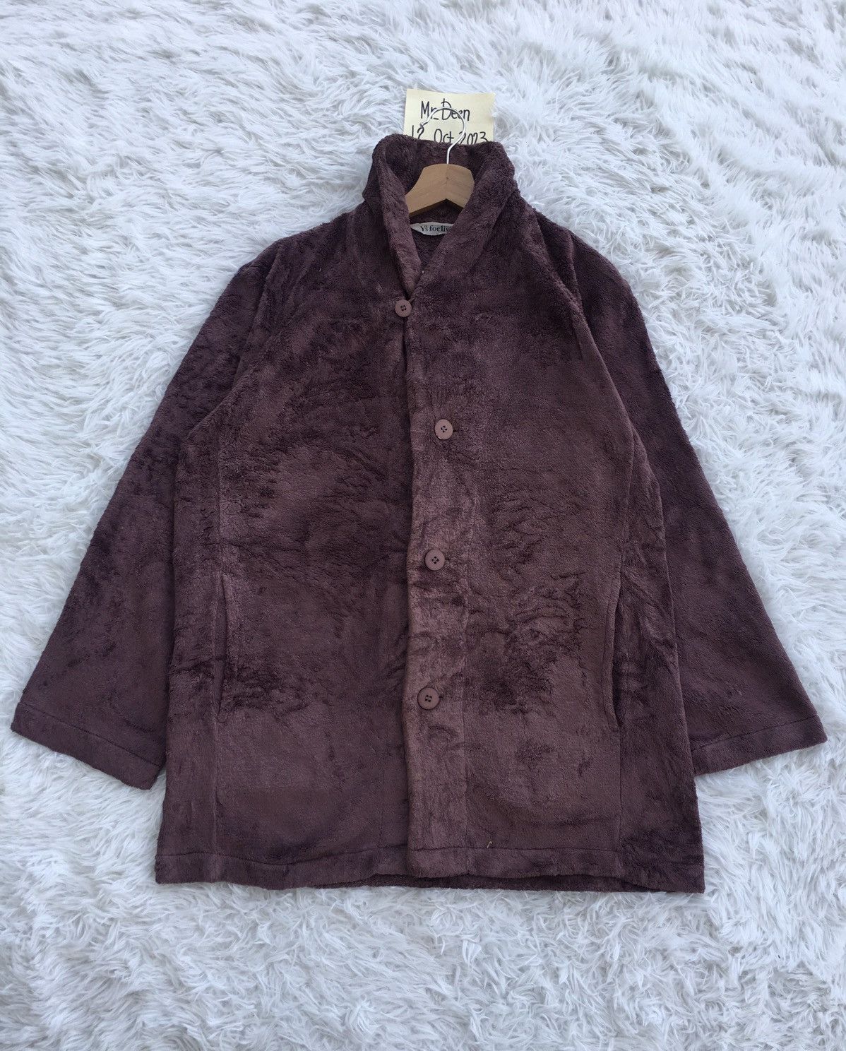 Yohji Yamamoto Rare Vintage Y’s For Living Yohji Yamamoto Fleece Jacket Size US L / EU 52-54 / 3 - 1 Thumbnail