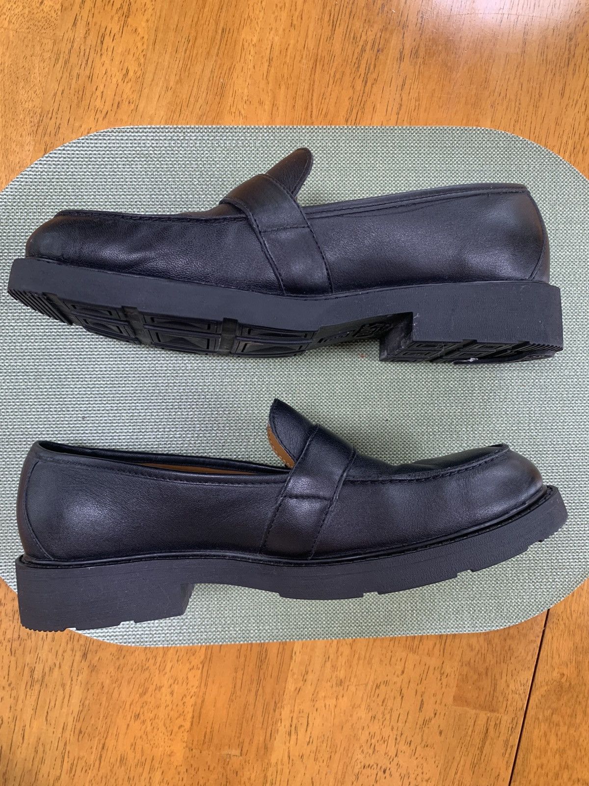 Vintage Vintage Black Leather Buckle Loafers - Chaps Size US 8.5 / EU 41-42 - 3 Thumbnail
