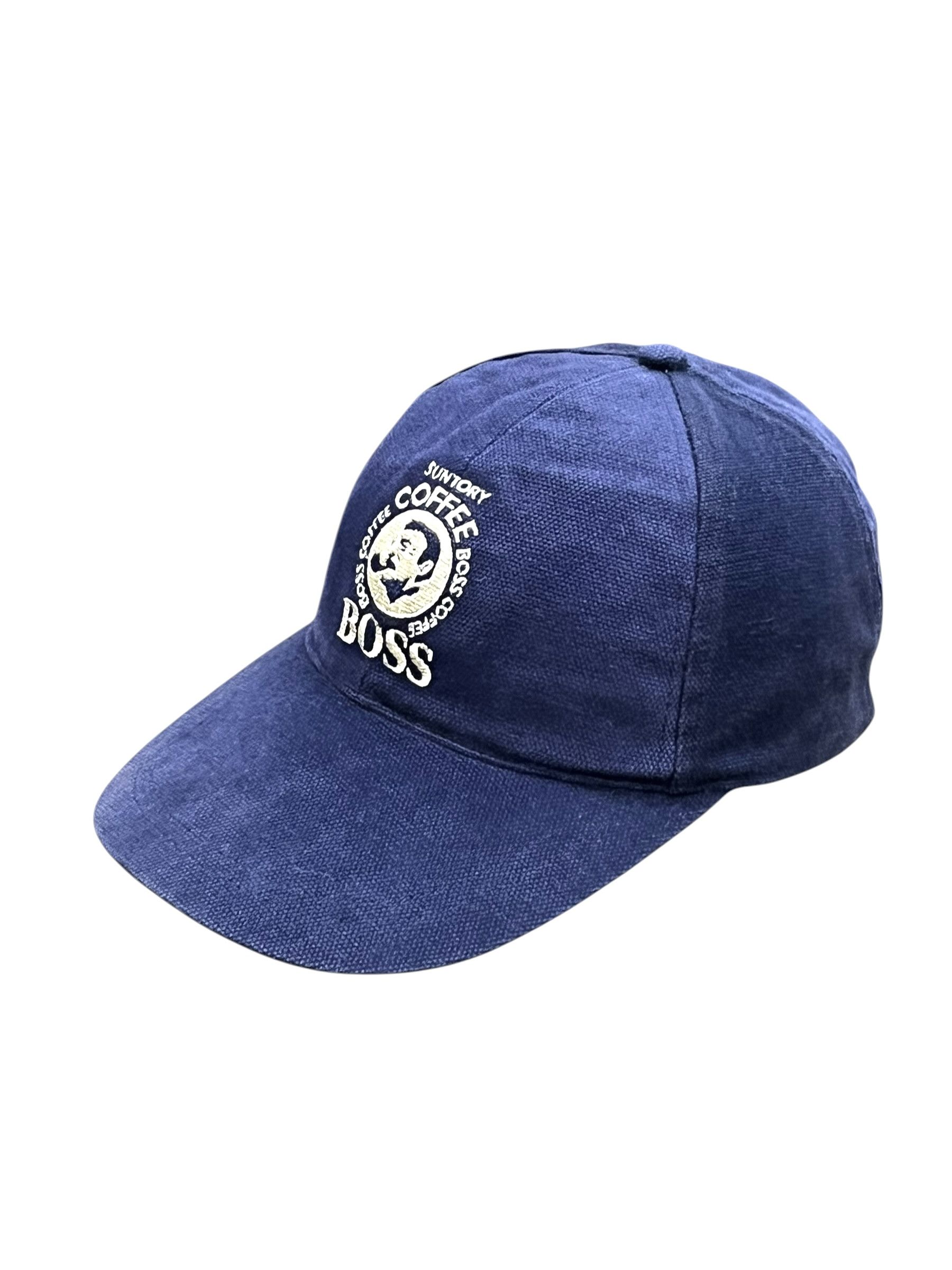 Japanese Brand FYE 90’s SUNTORY COFFEE BOSS Embroidery Strapback Dad Hat💥 Size ONE SIZE - 6 Thumbnail