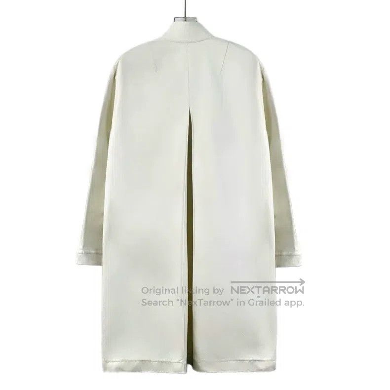 Hermes Hermes White Single-Breasted Trench Coat Size XS / US 0-2 / IT 36-38 - 2 Thumbnail