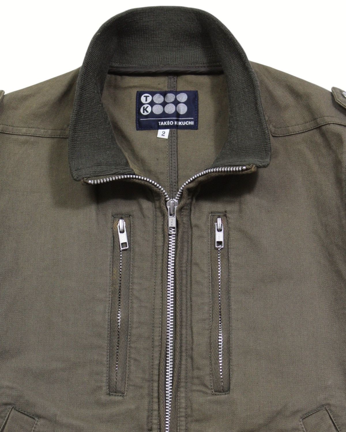 Hysteric Glamour 2000S TAKEO KIKUCHI MILITARY JACKET Size US M / EU 48-50 / 2 - 2 Thumbnail