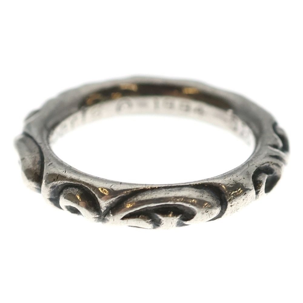 Chrome Hearts CHROME HEARTS SCRL BAND Silver Ring BCA351 Size ONE SIZE - 3 Thumbnail