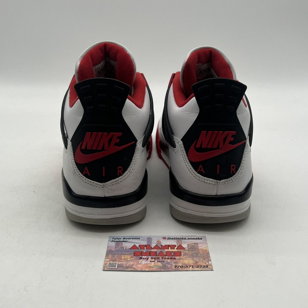 Jordan Brand Air Jordan 4 fire red Size US 9.5 / EU 42-43 - 3 Thumbnail