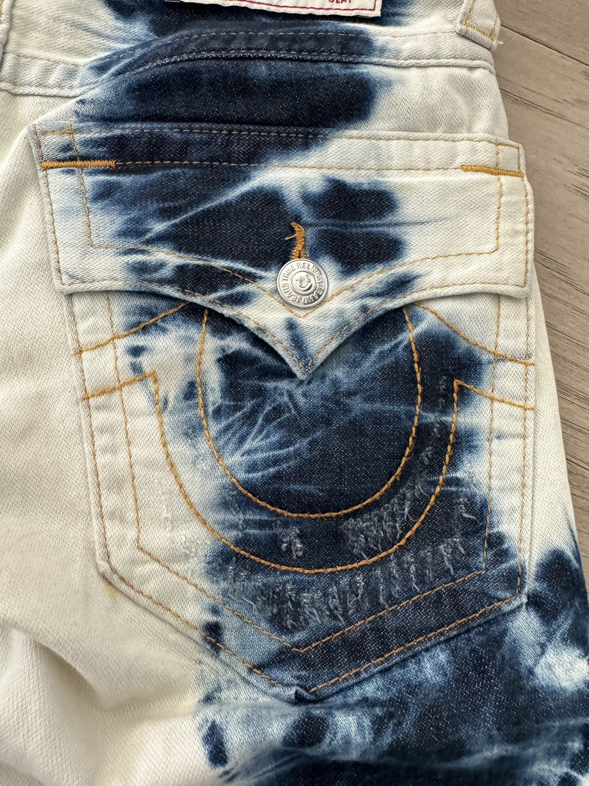 True Religion True Religion Denim shorts “Blue Dye” Size US 28 / EU 44 - 5 Thumbnail