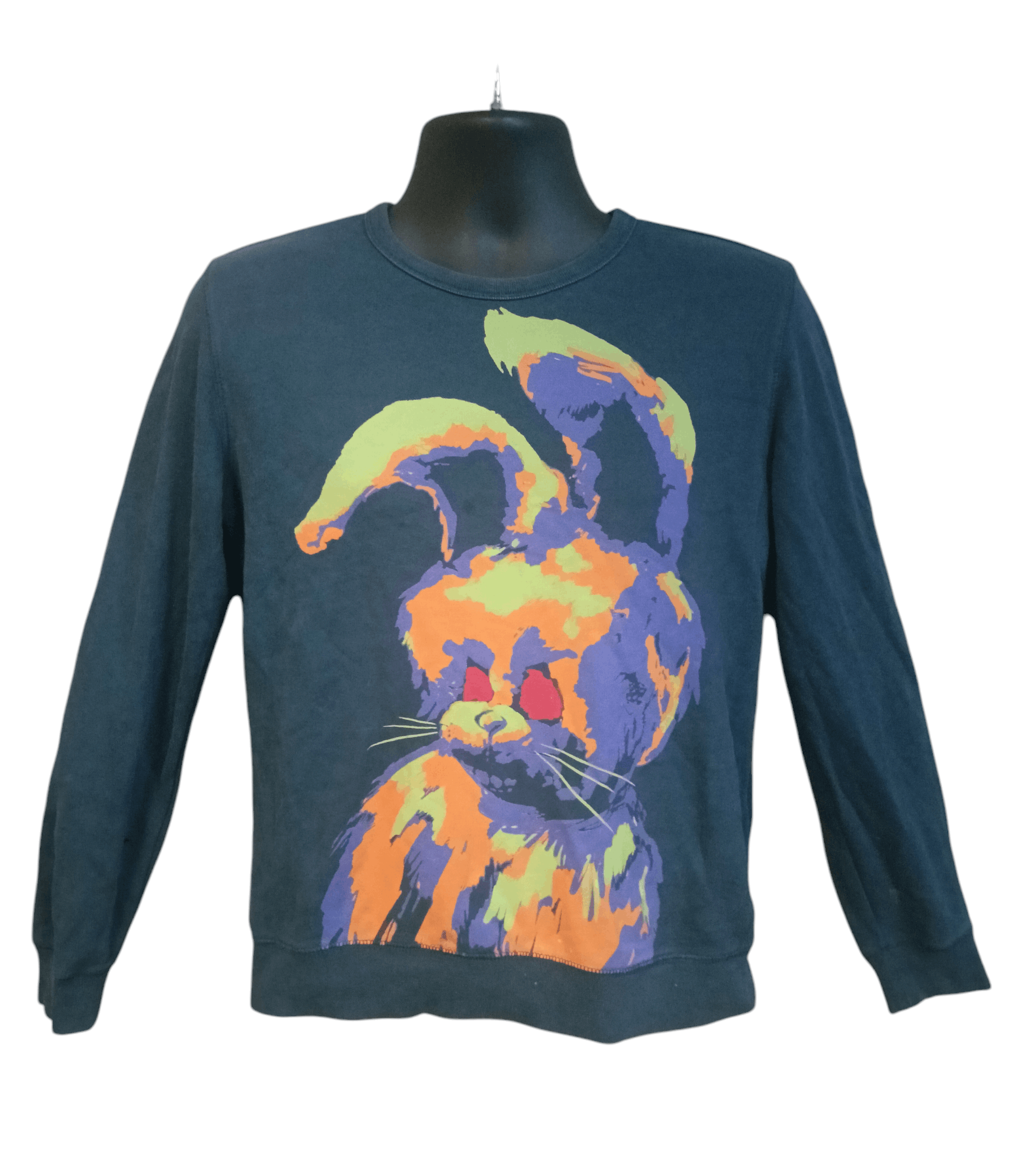 Alexander McQueen Alexander Mcqueen Big Bunny Wide Print Sweatshirt Size US M / EU 48-50 / 2 - 1 Thumbnail