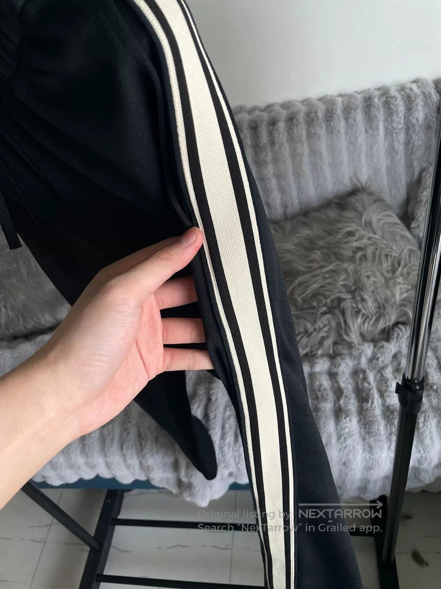 Celine Celine Striped Logo Casual Pants. Size 26" / US 2 / IT 38 - 3 Thumbnail