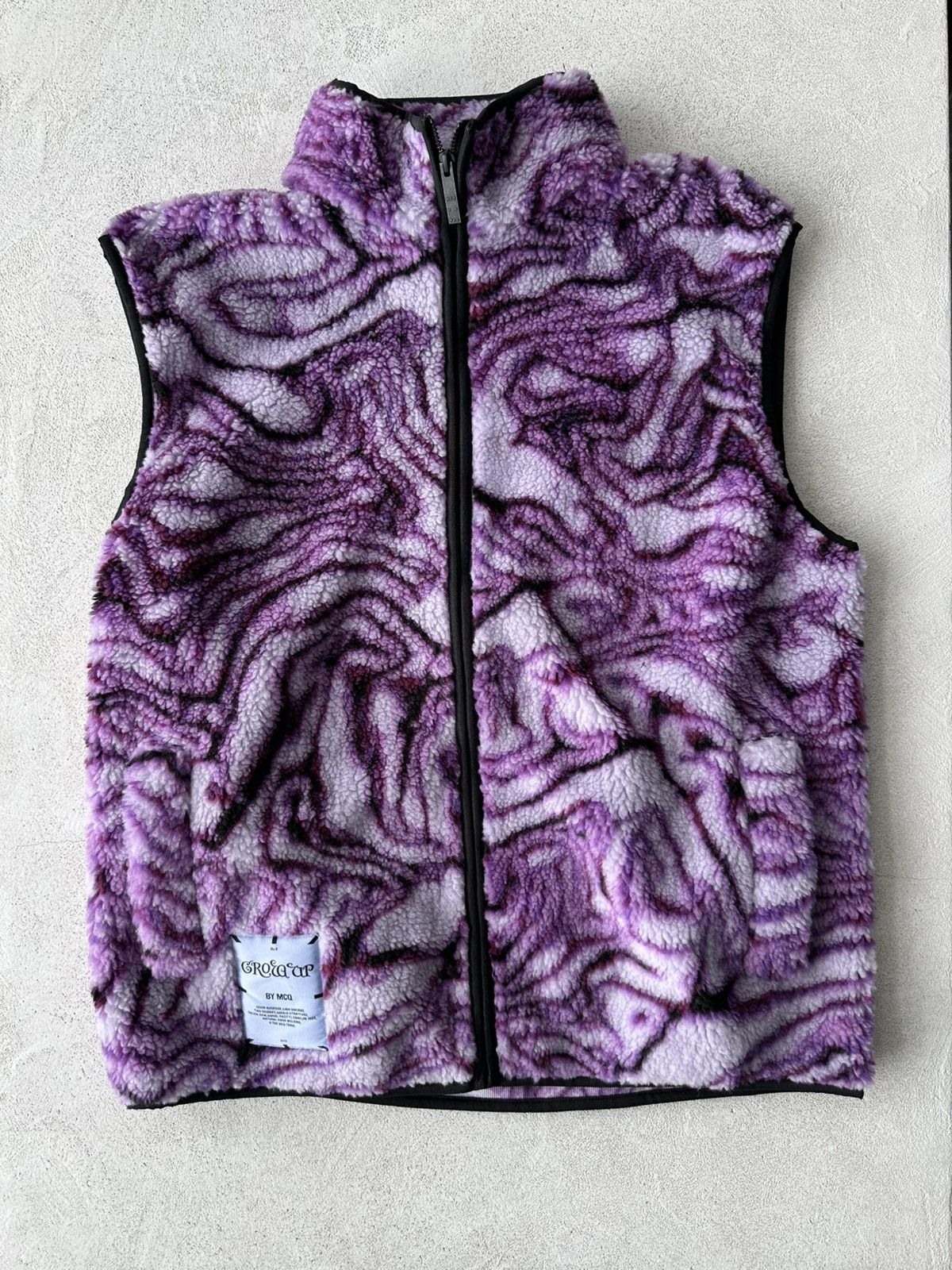 McQ Alexander McQueen MCQ By ALEXANDER MCQUEEN Fleece Gilet Size US XL / EU 56 / 4 - 1 Thumbnail