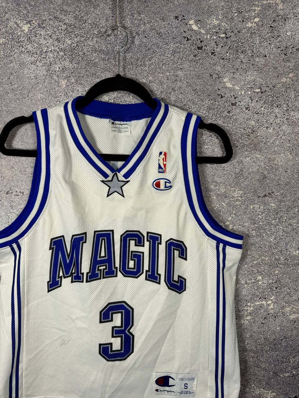 Champion × NBA × Vintage FRANCIS 90's NBA MAGIC #3 Champion Jersey Blokcore Small Size US S / EU 44-46 / 1 - 3 Thumbnail
