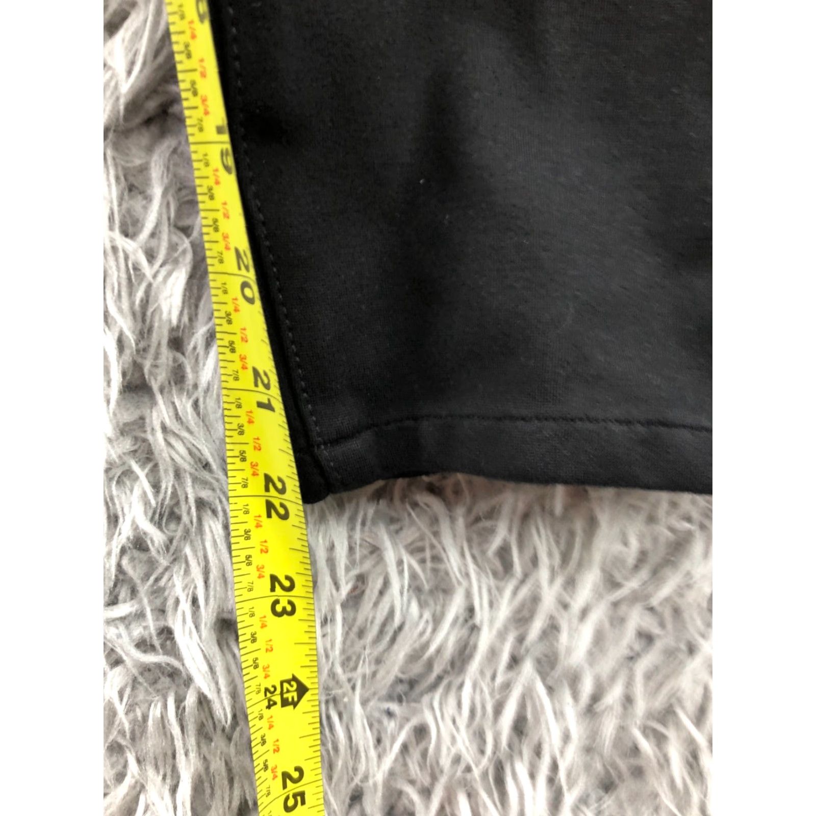 Talbots Talbots Black Jegging Pant Women Petite 4P High Rise Ankle Pants Straight Inseam 23 in Mid Rise Button Pockets Stretch Knit Material Cozy White? Size 27" / US 4 / IT 40 - 3 Thumbnail