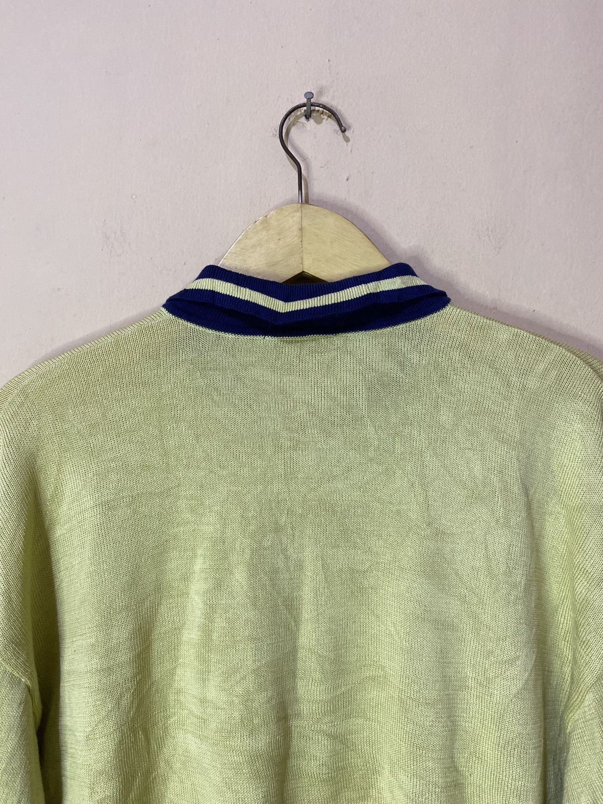 Celine 90s Celine Hedi Slimane Era Long Knitted Wool Size US L / EU 52-54 / 3 - 12 Thumbnail