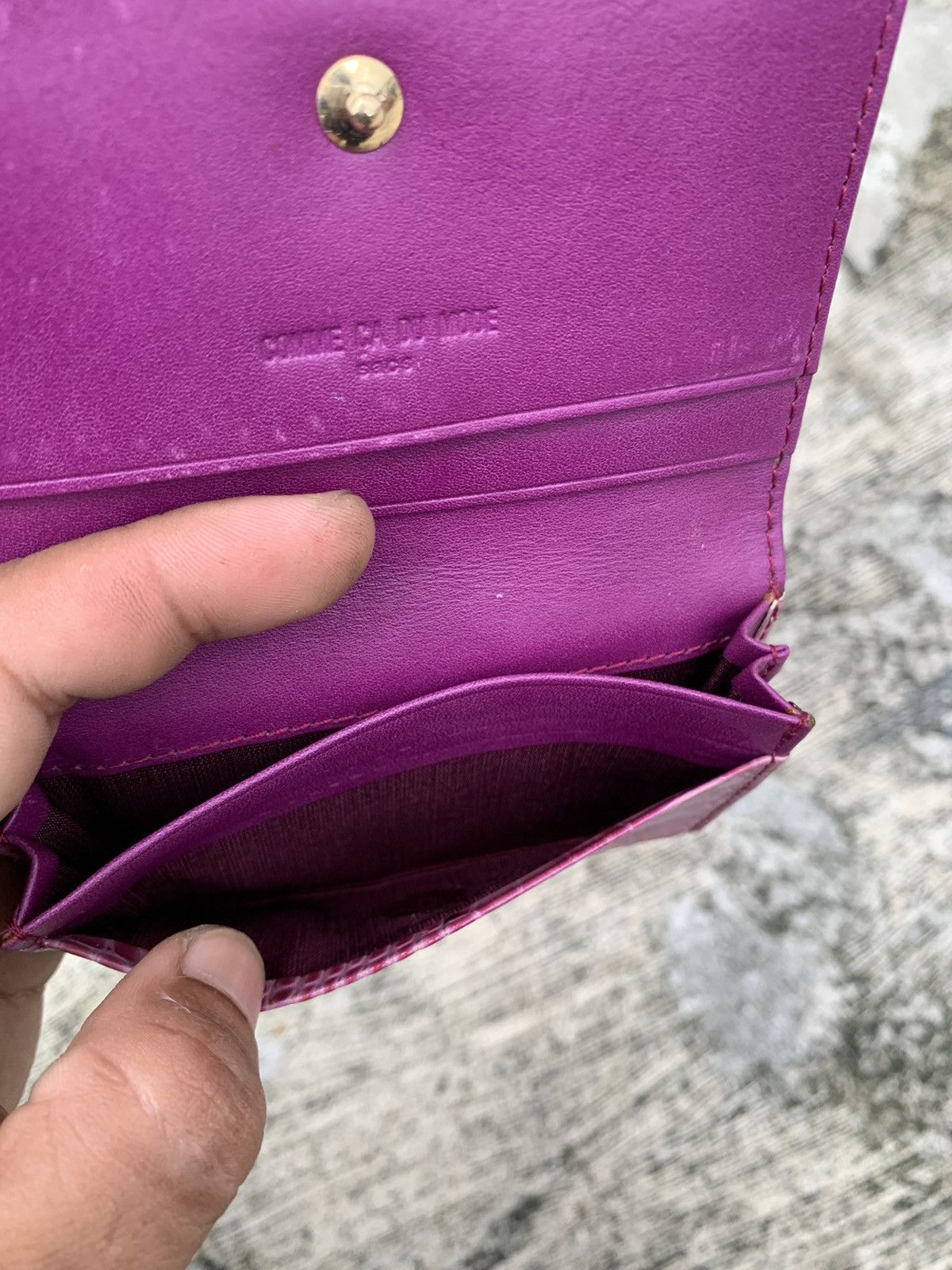 Comme Ca Ism Comme ca du mode small wallet crocodile abstarct Size ONE SIZE - 7 Thumbnail