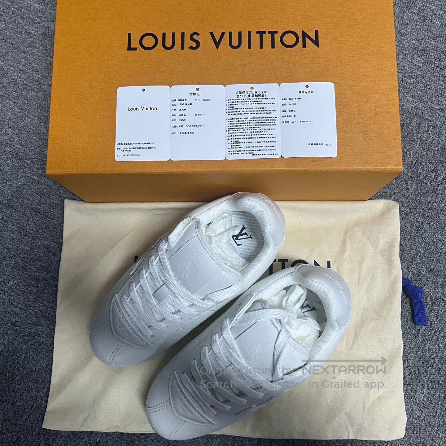Louis Vuitton Louis Vuitton Wavy-patterned low-top casual shoes| Size US 5 / EU 37 - 1 Thumbnail