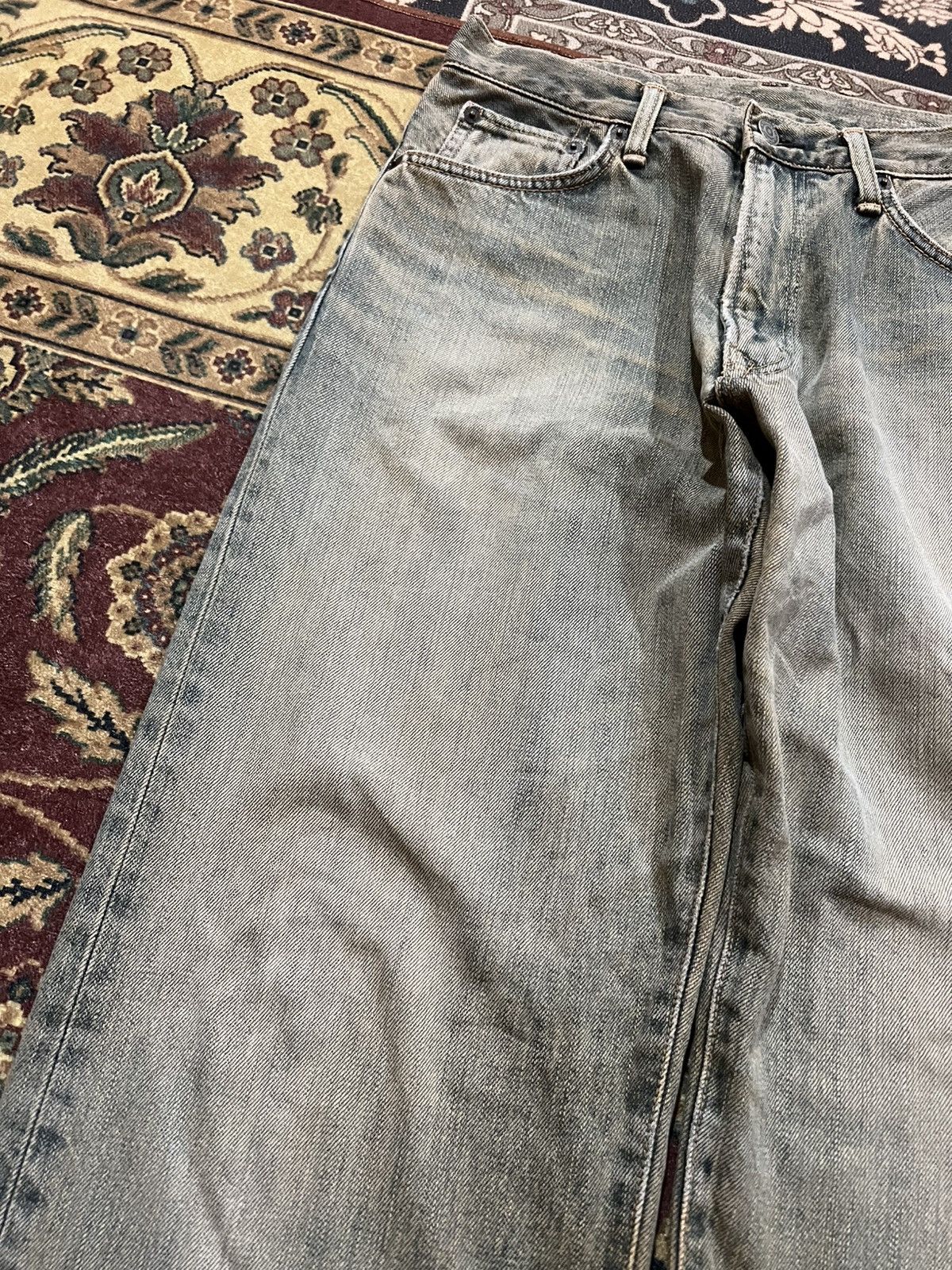 Edwin 💥Baggy💥 Edwin EXCLUSIVE Vintage XV 445 Faded Jeans Size US 29 - 5 Thumbnail