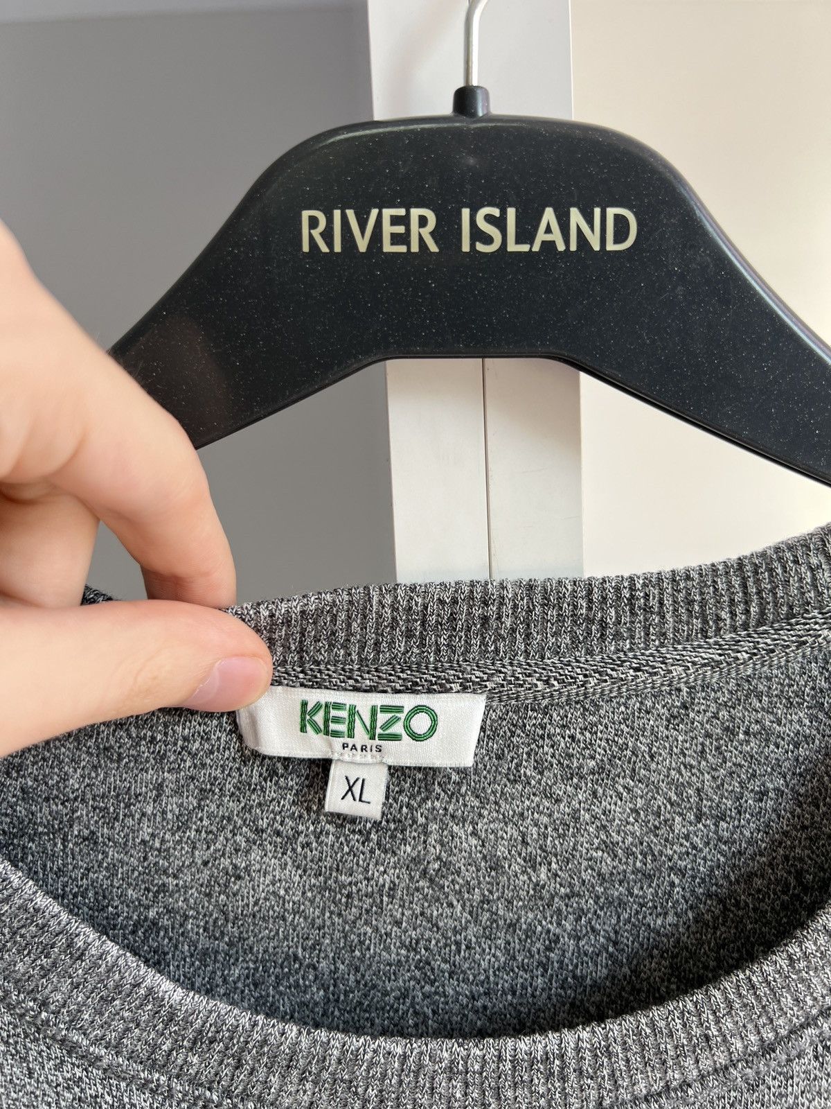 Kenzo × Vintage Vintage Kenzo Paris Crew Neck Sweatshirt Luxury Designer Size US M / EU 48-50 / 2 - 6 Thumbnail