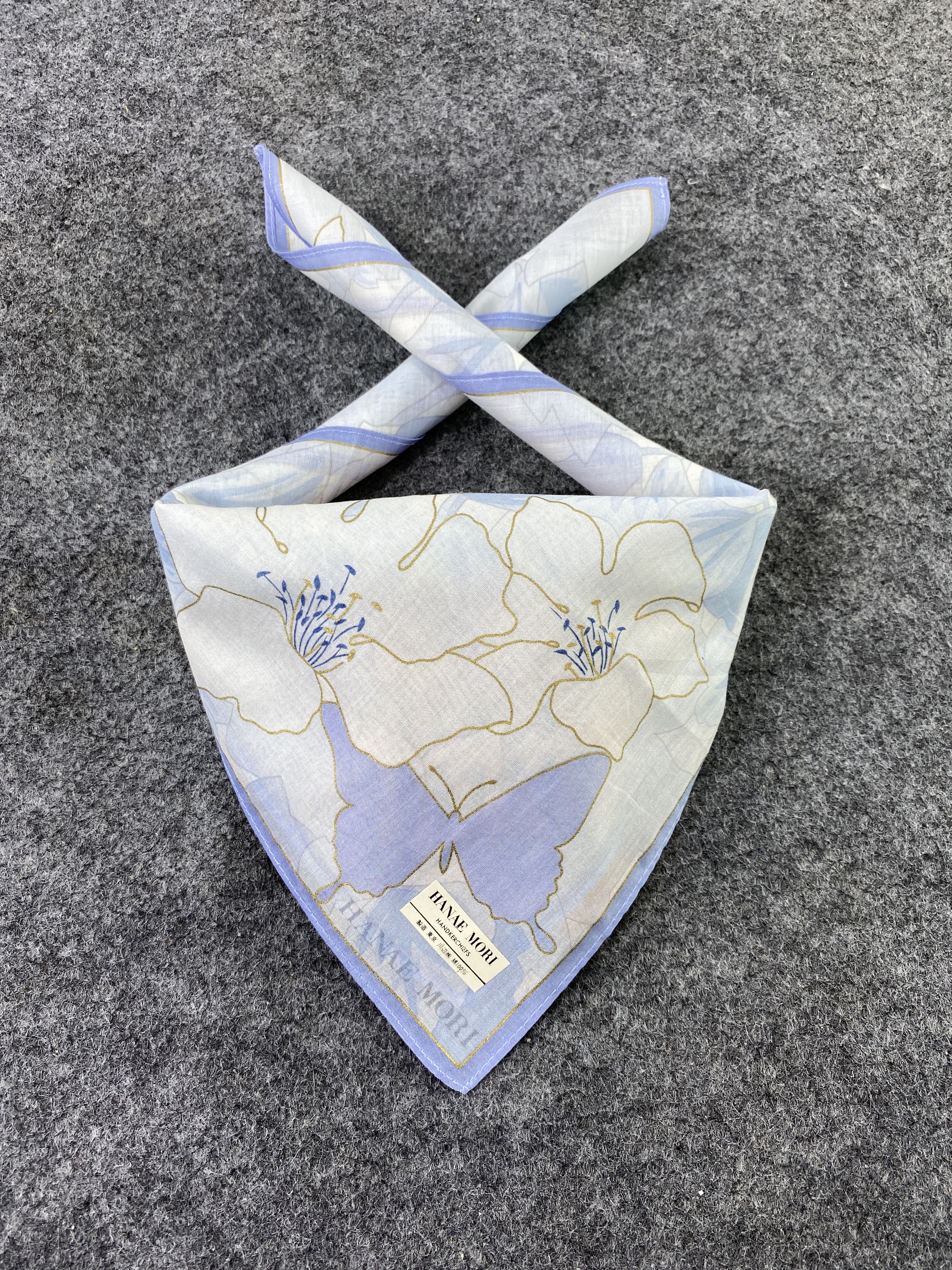 Hanae Mori Hanae Mori Bandana / Handkerchief / Neckerchief-B324 Size ONE SIZE - 2 Thumbnail