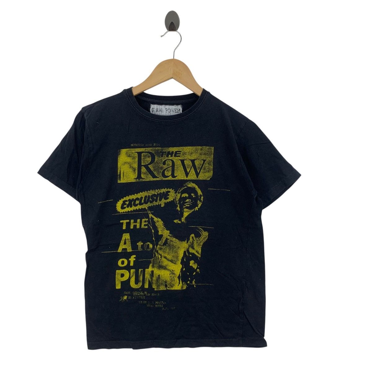Vintage Vintage The Raw The Art of Punk Shirt Punk Print Streetwea Size US XS / EU 42 / 0 - 3 Thumbnail