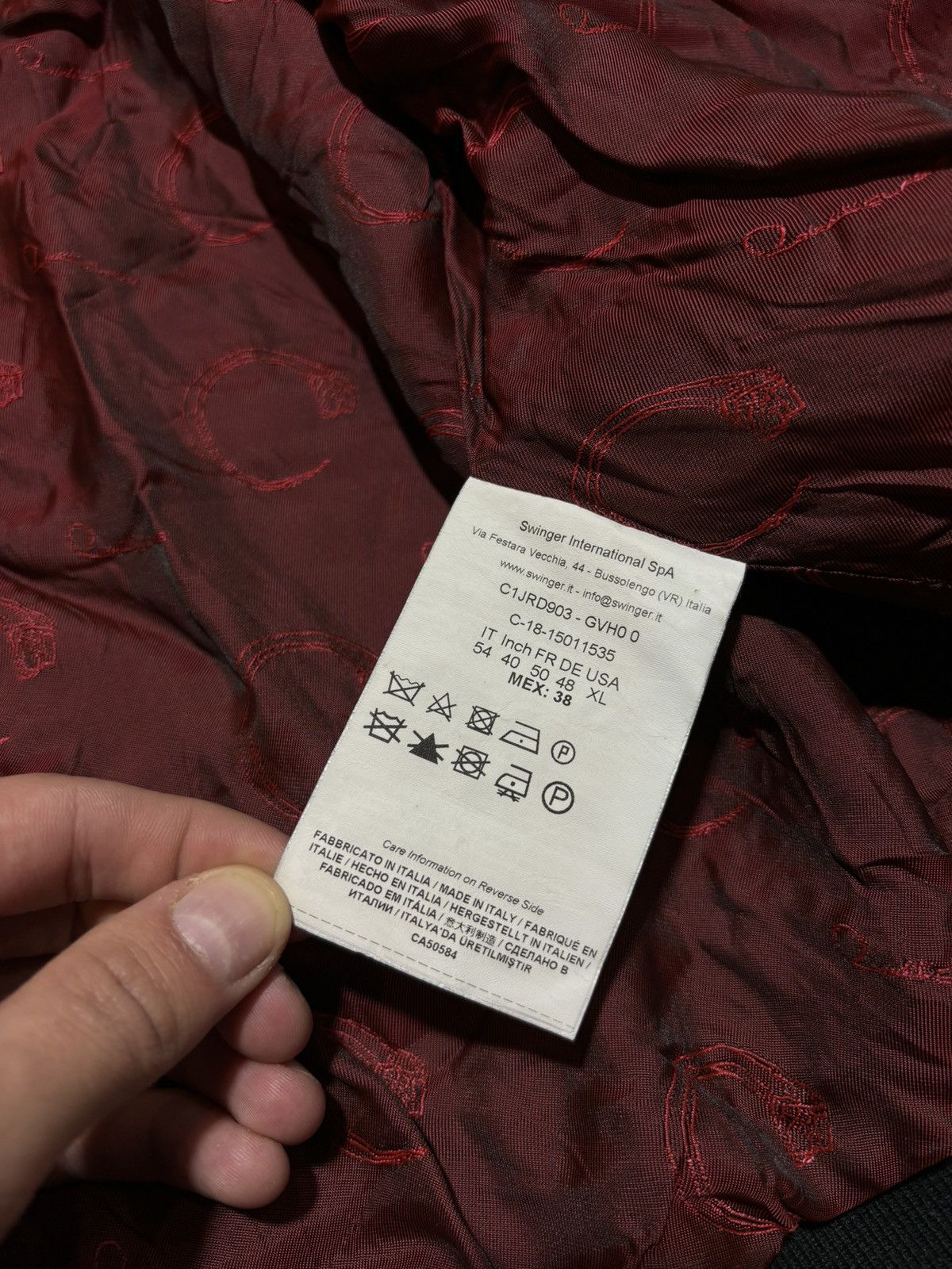 Roberto Cavalli Roberto Cavalli Bomber Jacket Zipper Sleeves Quilted Lined Size US XL / EU 56 / 4 - 8 Thumbnail