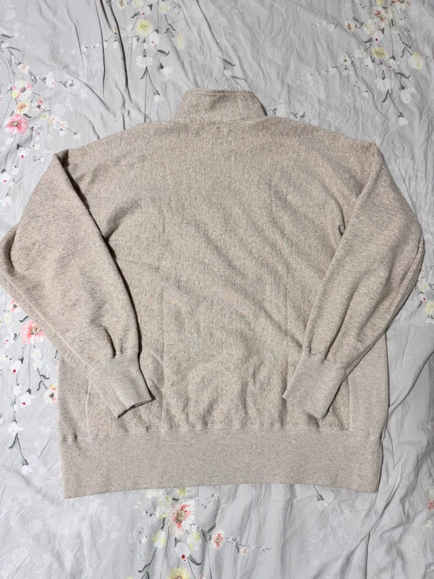 Nanamica nanamica 24ss half-zip high neck hoodie beige M Size US M / EU 48-50 / 2 - 2 Thumbnail