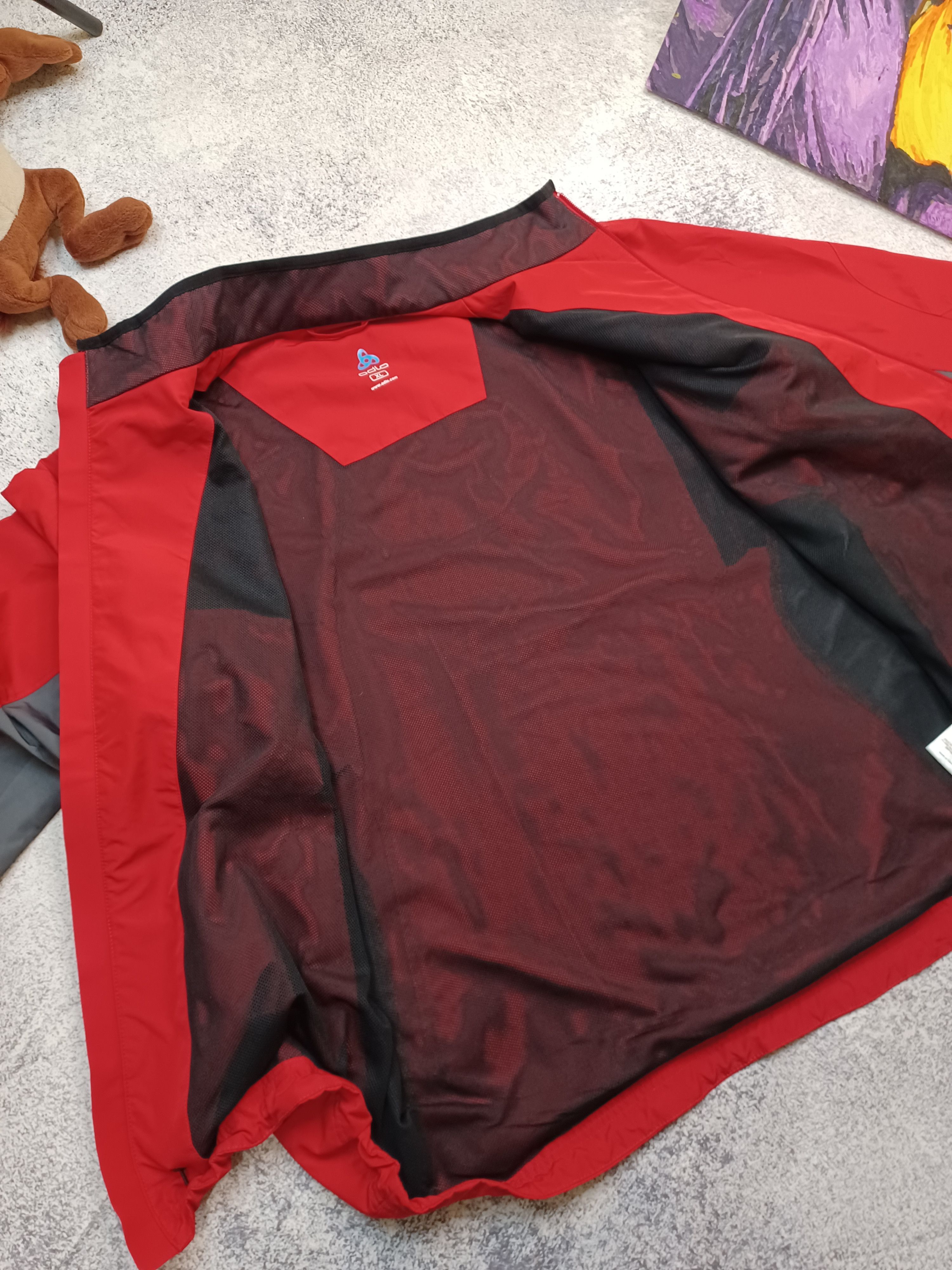Odlo Vintage Odlo Windbreaker Jacket Size US XL / EU 56 / 4 - 3 Thumbnail