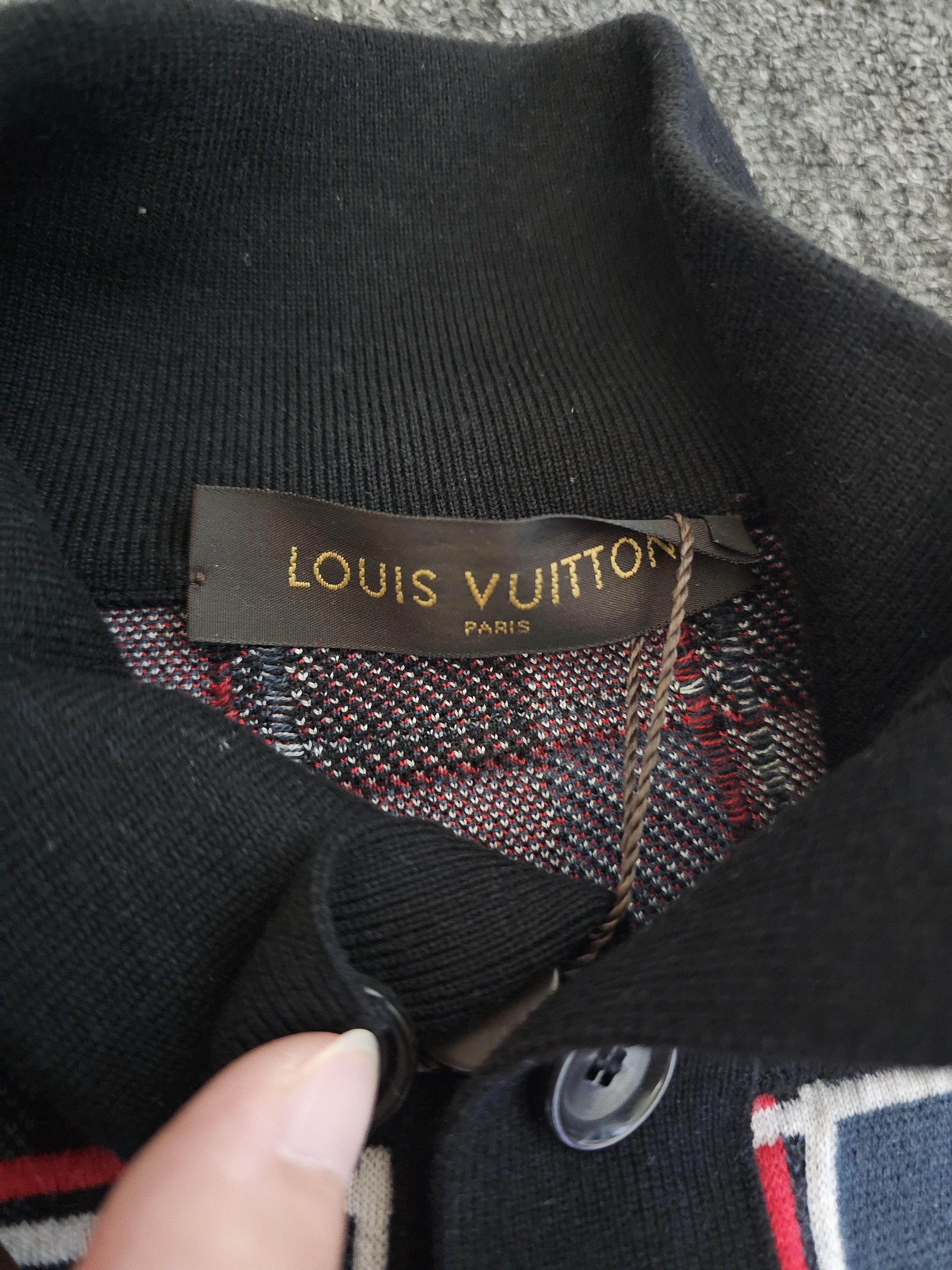 Louis Vuitton Louis Vuitton Men's Wool Cardigan Jacket Size M Size US M / EU 48-50 / 2 - 4 Thumbnail