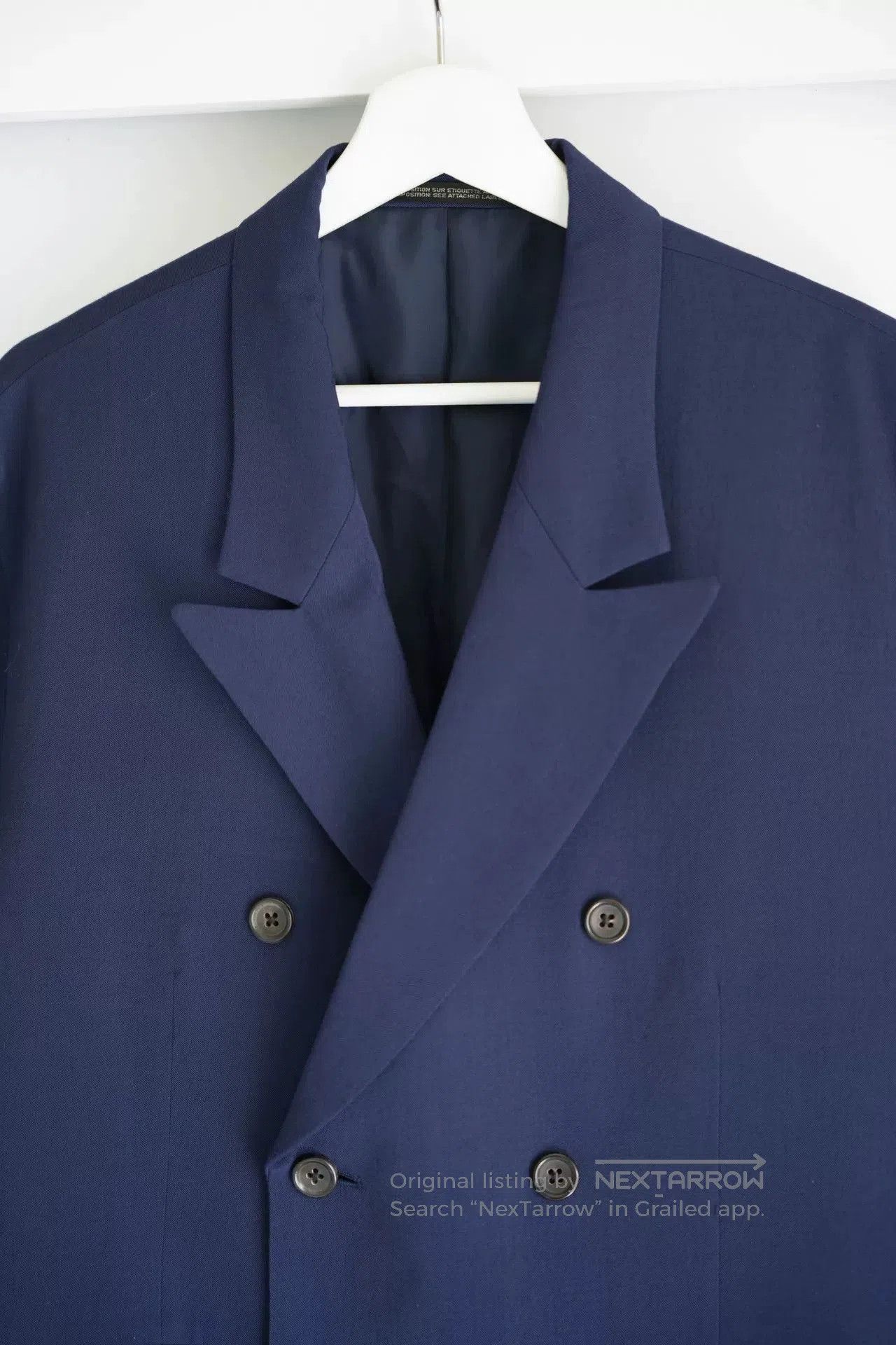Yohji Yamamoto Yohji Yamamoto Double Breasted Suit Jacket. Size US M / EU 48-50 / 2 - 4 Thumbnail