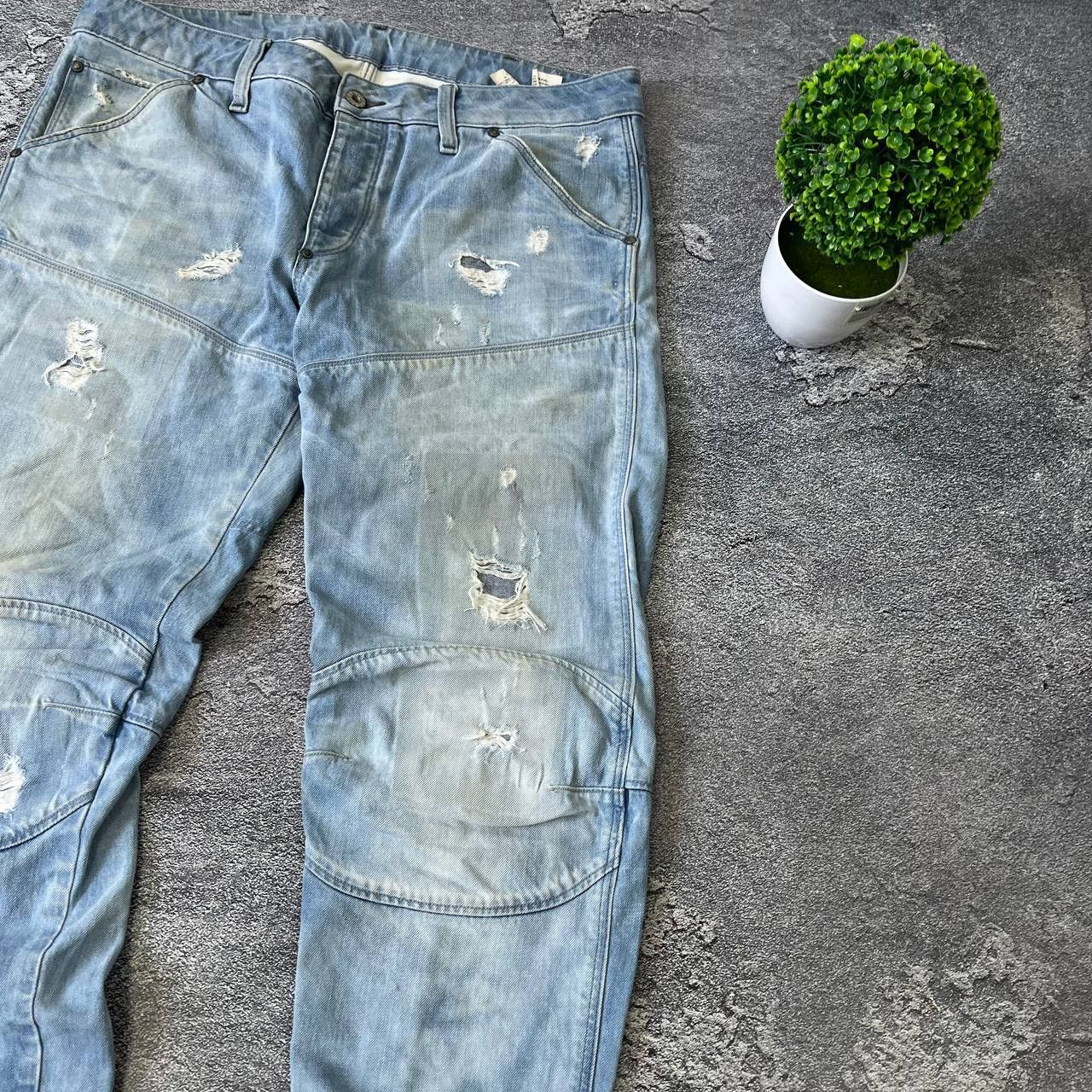 G-Star Japan Style G-Star Raw denim vintage jeans distressed y2k Size US 34 / EU 50 - 8 Thumbnail