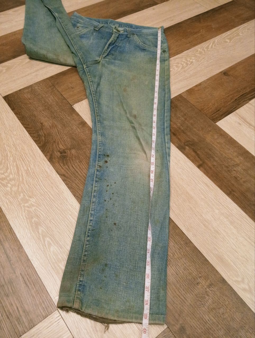 Lee RARE VINTAGE LEE RIDERS TALON ZIPPER JEANS Size US 29 - 21 Thumbnail