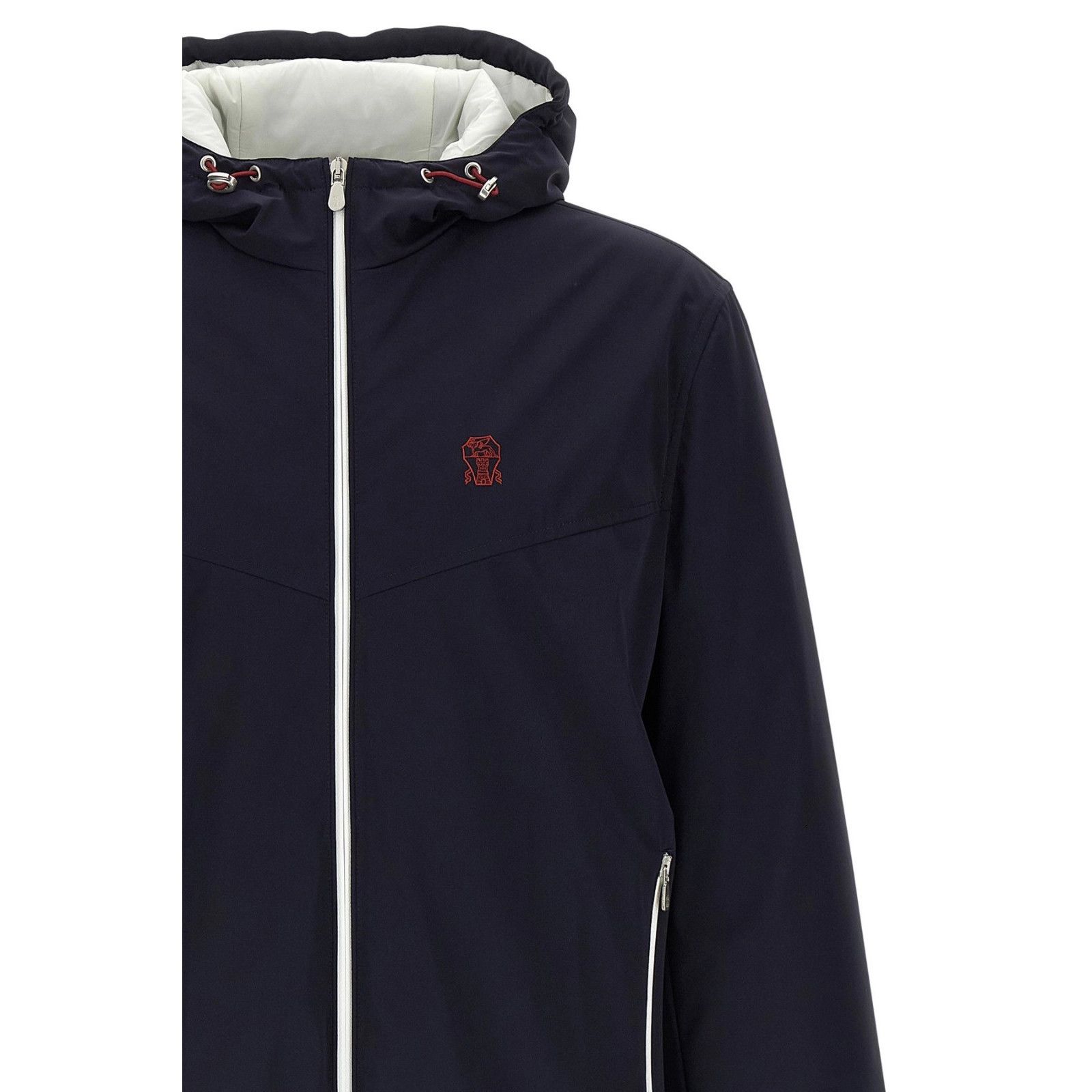 Brunello Cucinelli BRUNELLO CUCINELLI $4500 Navy Blue Jacket New & Authentic (M Size US L / EU 52-54 / 3 - 3 Thumbnail
