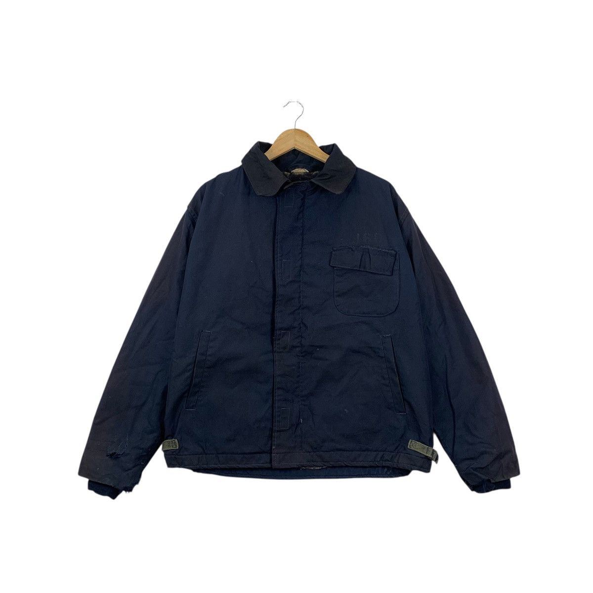 Vintage Vintage TENNIER INDUSTRIES Flame Resistance Class 1 Jacket Size US L / EU 52-54 / 3 - 1 Thumbnail