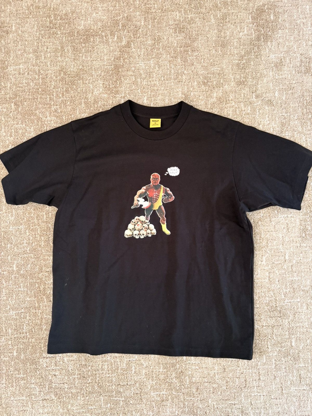 Golf Wang Black Golf Wang “Slayer Tee”, Size M Size US M / EU 48-50 / 2 - 1 Thumbnail