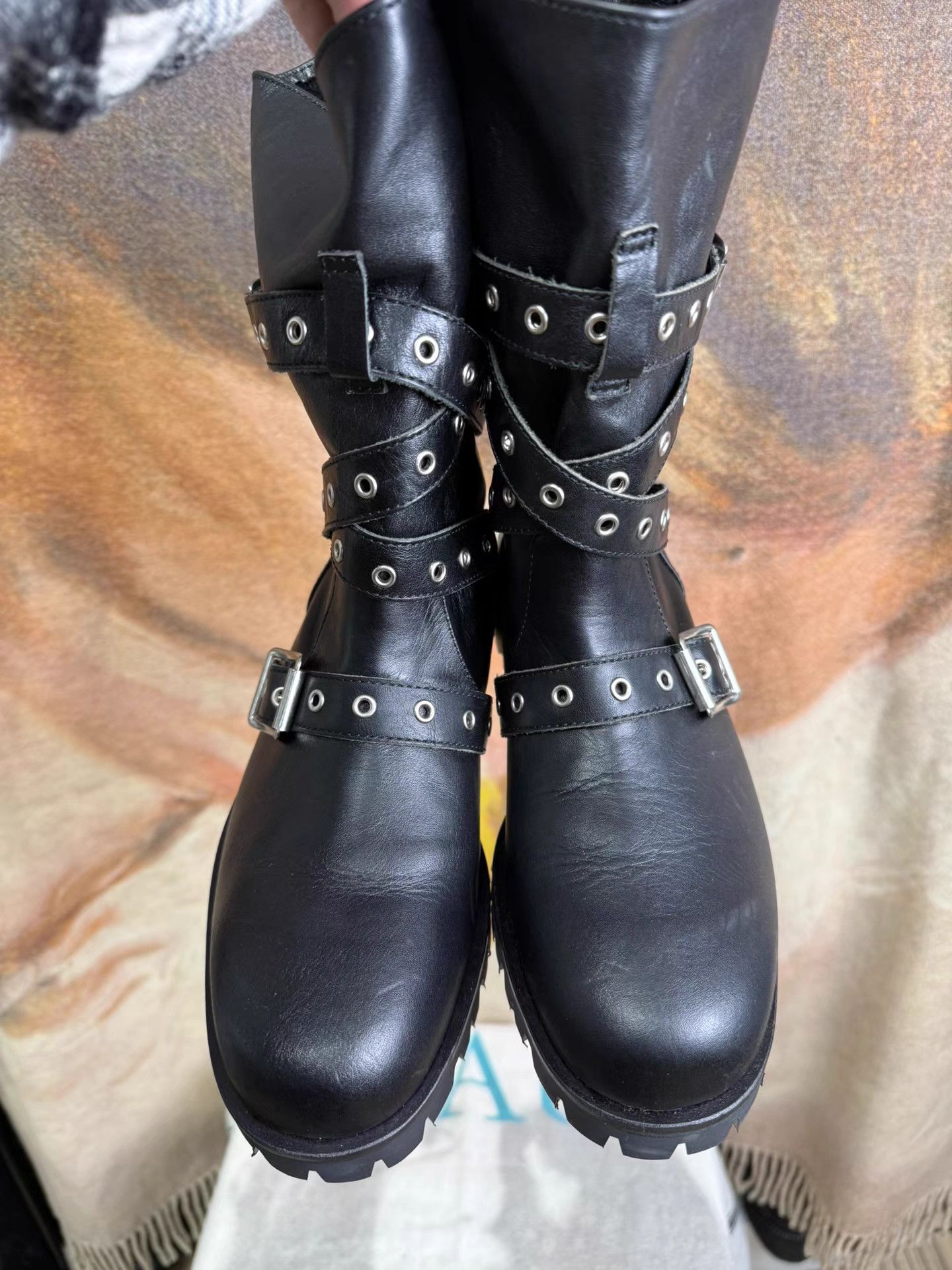 Comme des Garcons Comme des Garçons Strap Buckle Punk Engineer Boots K20 Size US 5 / IT 35 - 6 Thumbnail