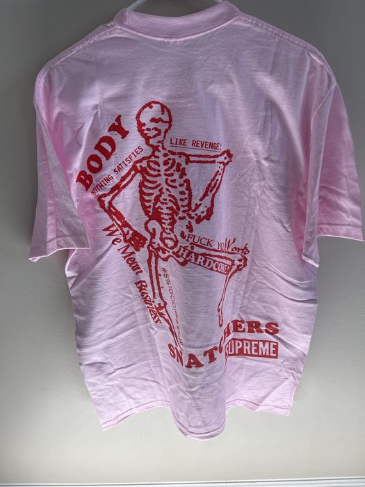 Supreme Supreme Body Snatchers tee SS23 light pink LARGE | Grailed