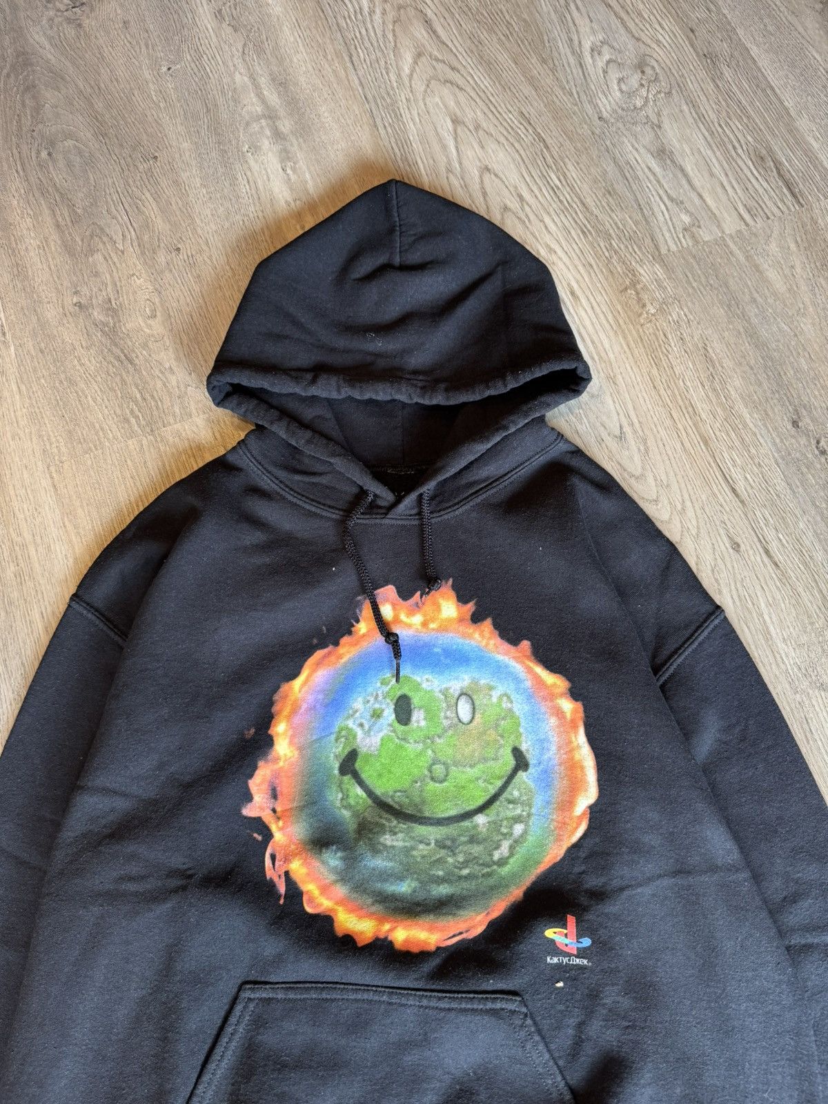 Travis Scott CACTUS JACK BY TRAVIS SCOTT PULLOVER WORLD HOODIE Size US M / EU 48-50 / 2 - 2 Thumbnail