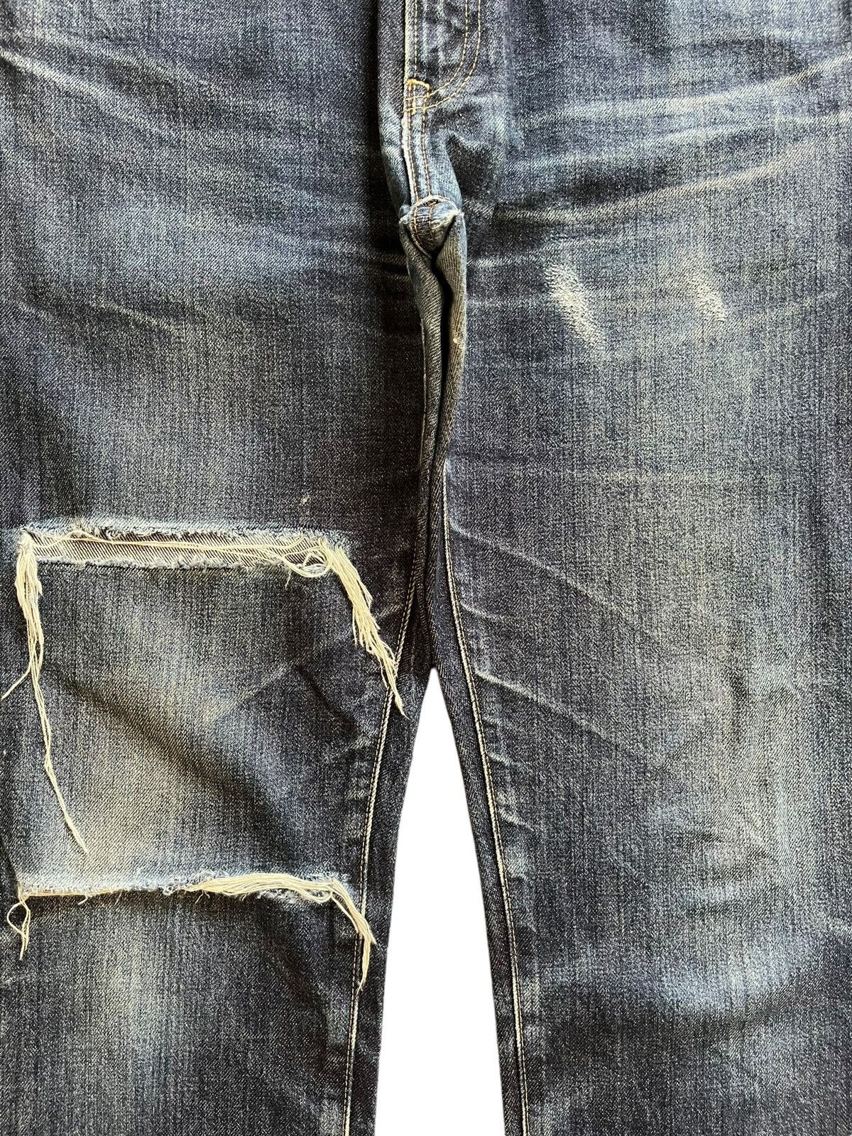 Uniqlo Vintage Japanese Uniqlo Selvedge Dark Wash Loose Jeans Size US 32 / EU 48 - 6 Thumbnail
