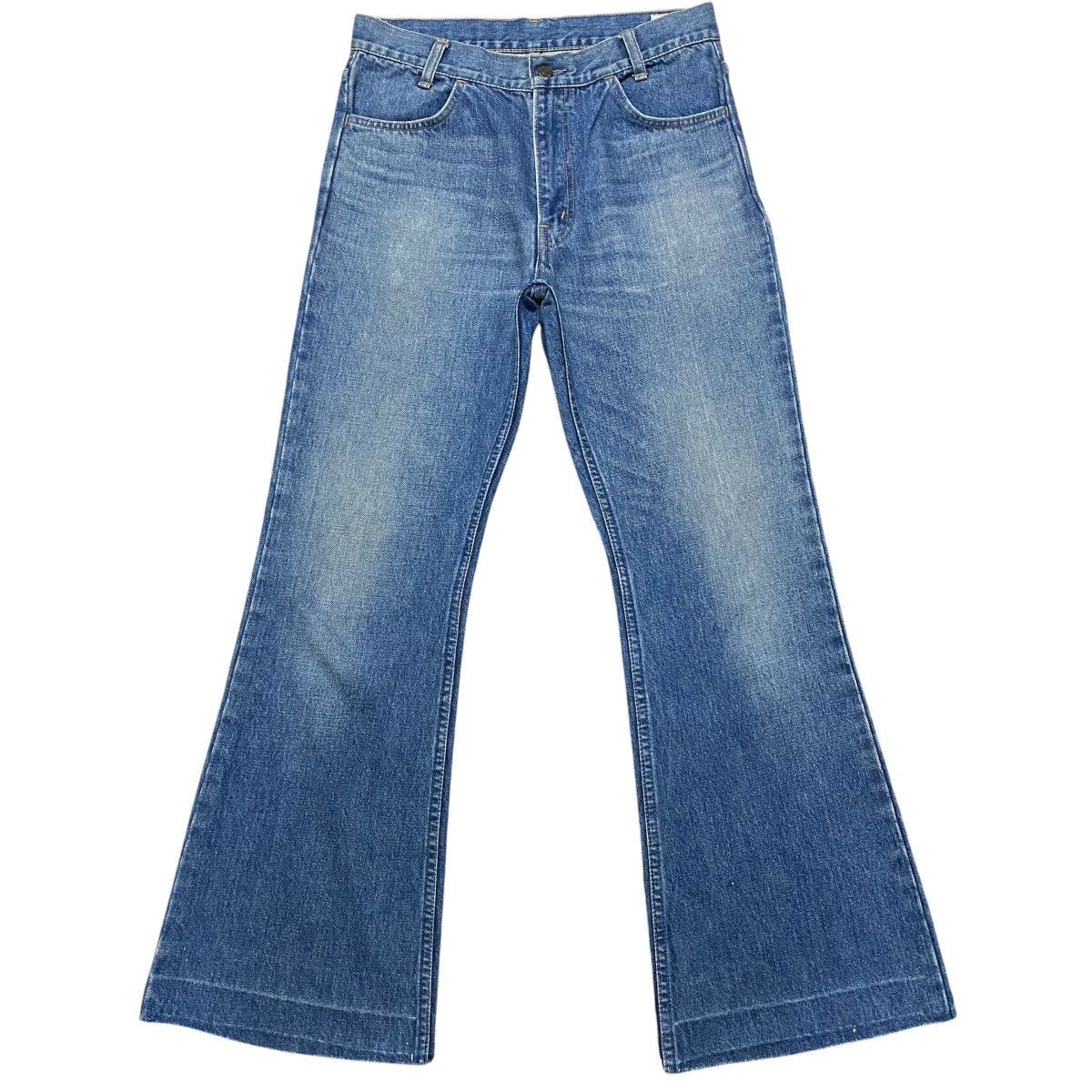Orslow Denim Flare Jeans Washed Blue