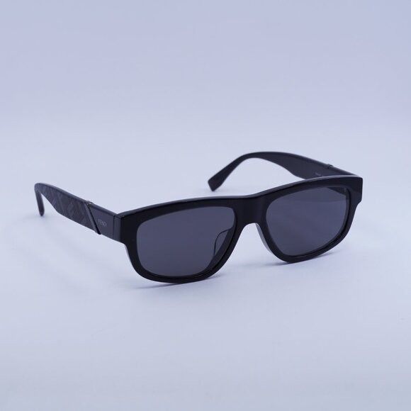 Fendi 🕶️ New Fendi FE40157F 01A Sunglasses - Shiny Black Frame Size ONE SIZE - 4 Thumbnail