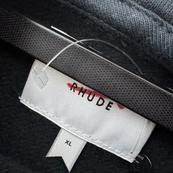 Rhude Rhude Supercross Hoodie Vintage Black Men’s XL Size US XL / EU 56 / 4 - 4 Thumbnail
