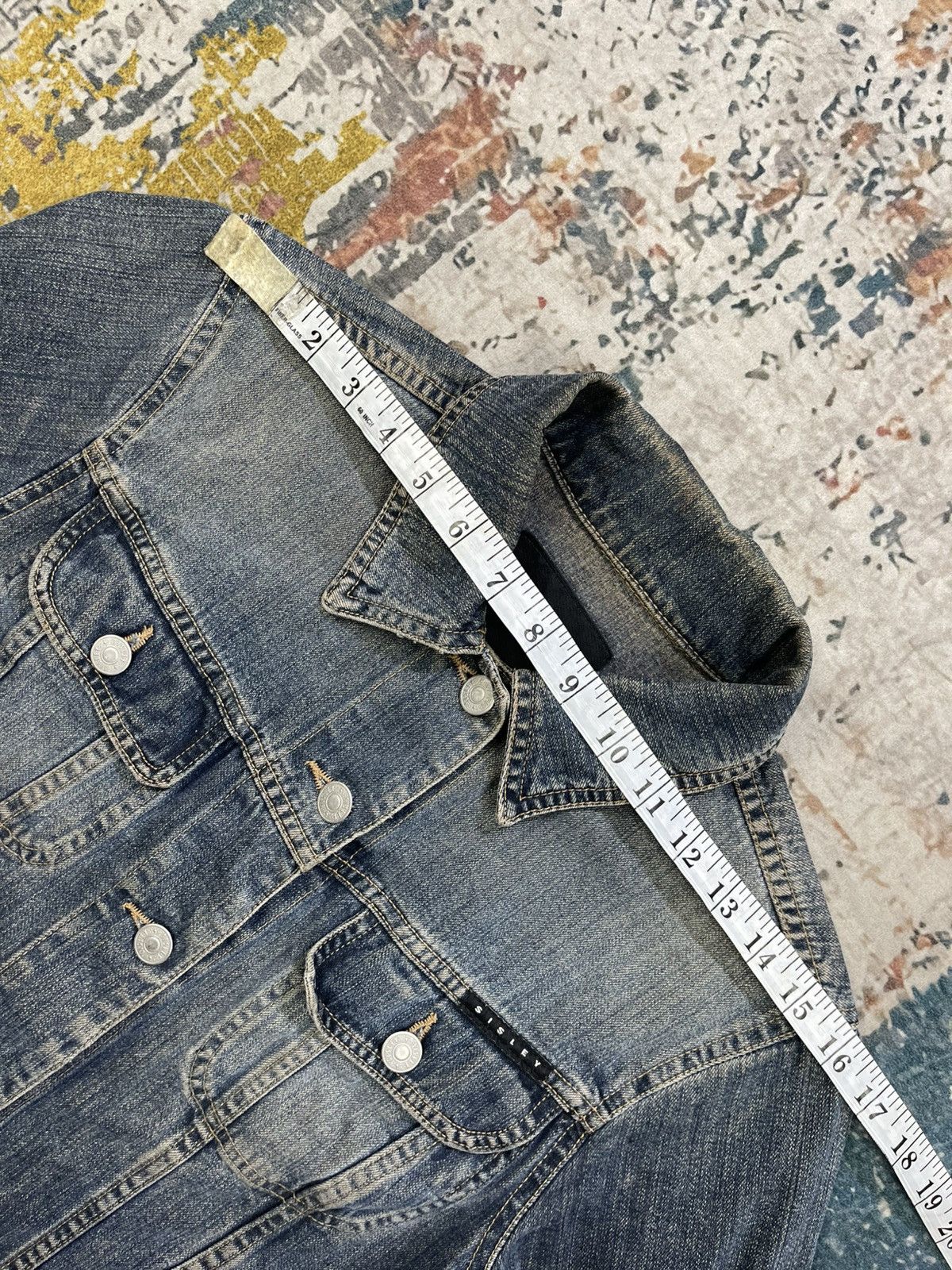 Sisley Sisley Trucker Denim Jacket Size XS / US 0-2 / IT 36-38 - 12 Thumbnail