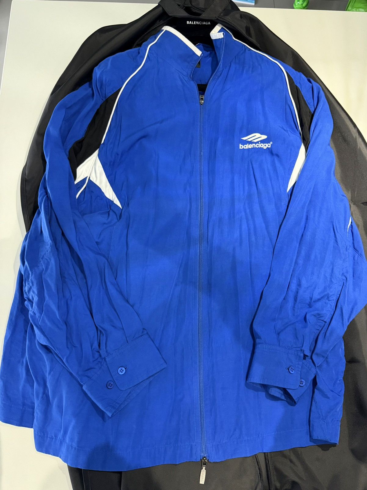 Balenciaga Balenciag unifit royal blue jacket Size US XS / EU 42 / 0 - 1 Thumbnail