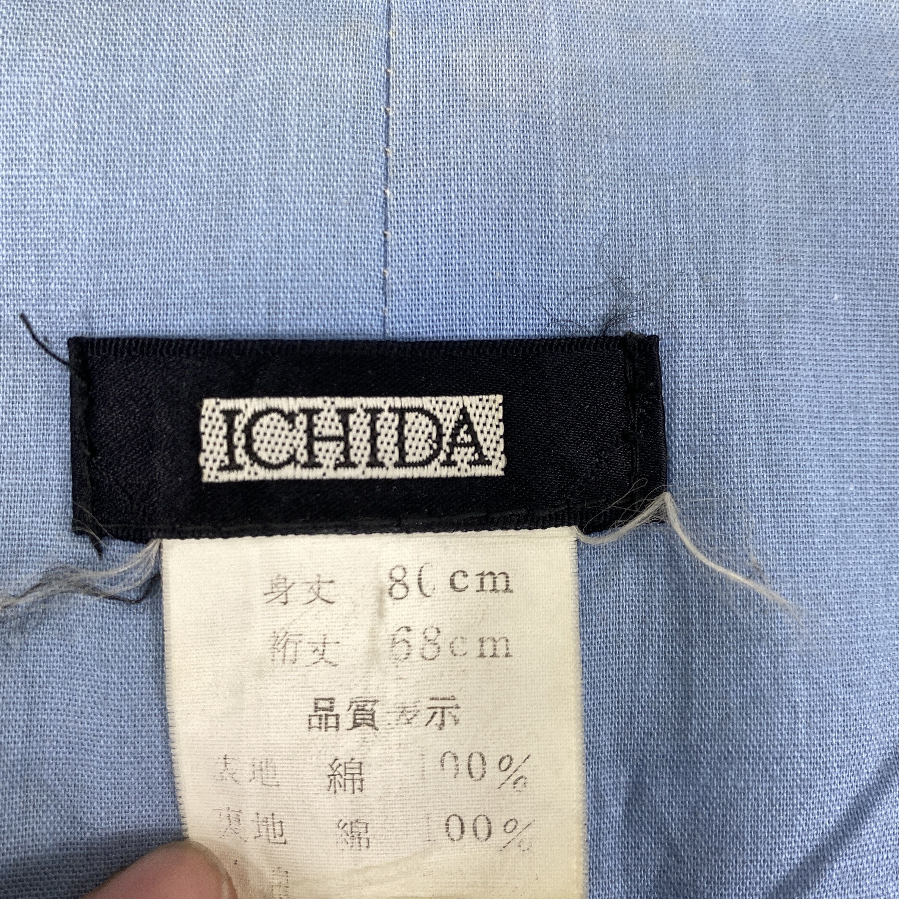 Japanese Brand Vintage Japanese Brand Ichida Kimono Blue -J272 Size US XL / EU 56 / 4 - 7 Thumbnail