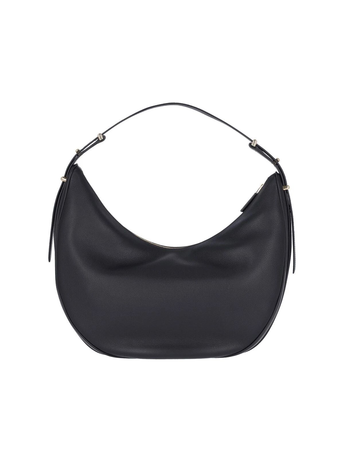 Prada PRADA Arque Large Black Leather Shoulder Bag $4200 New Auth Size ONE SIZE - 3 Thumbnail