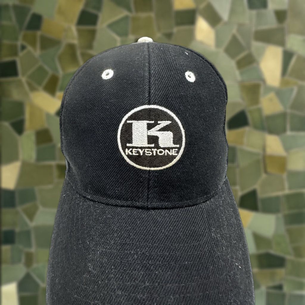 Vintage Otto Headwear Baseball Hat Keystone Black Logo Adjustable One Size Mens Size ONE SIZE - 1 Thumbnail
