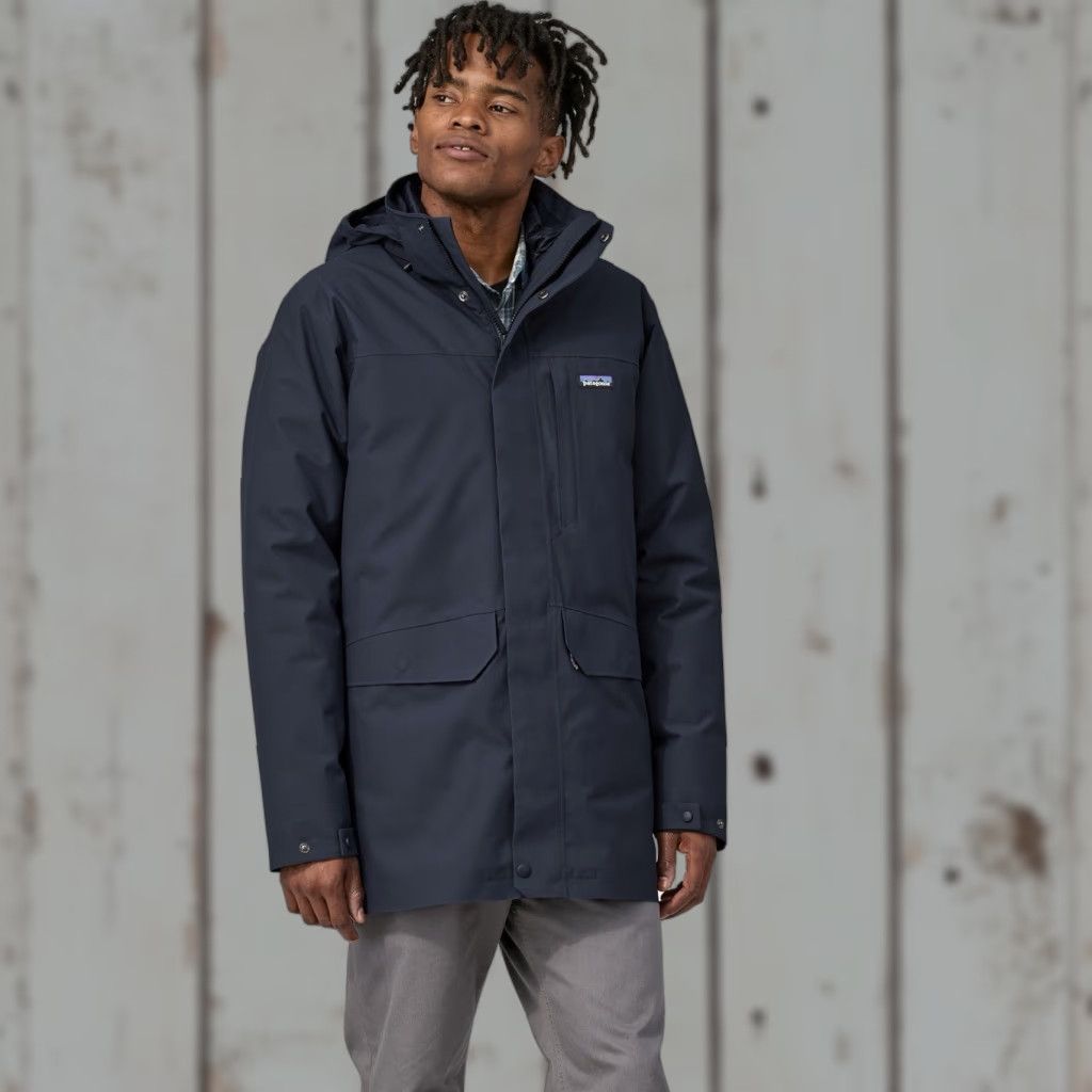 Patagonia Patagonia Parka Jacket H2NO Rain 3-in-1 Puffer Tres 3-in-1 Parka Jacket Size L Mens Dark Blue न Size US L / EU 52-54 / 3 - 1 Thumbnail