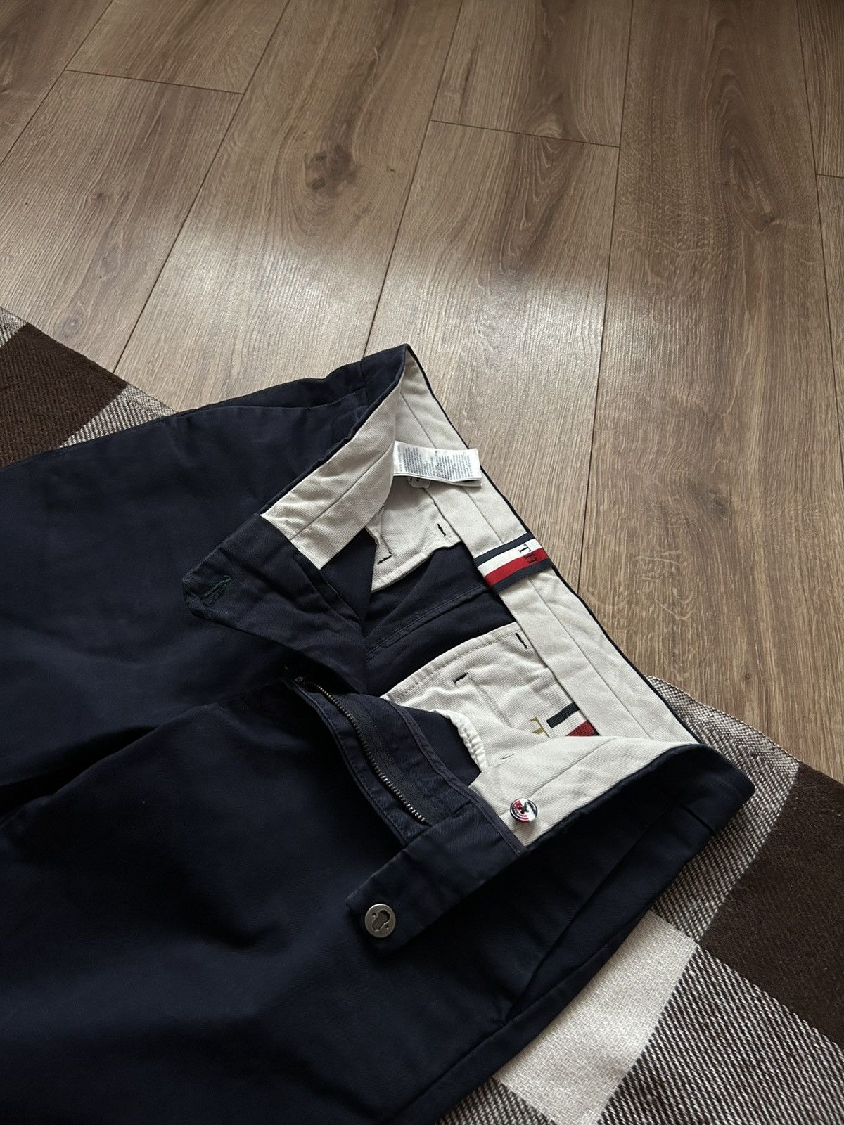 Tommy Hilfiger The icon ivy chino navy blue pants luxury