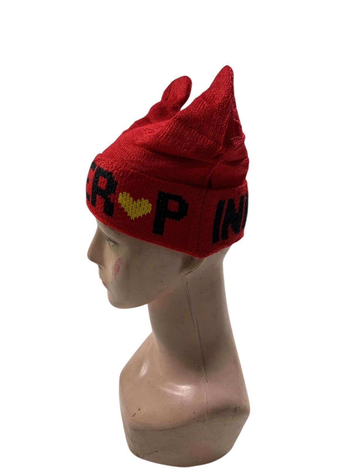 Japanese Brand Bunny horn devil beanie hats rare Size ONE SIZE - 5 Thumbnail