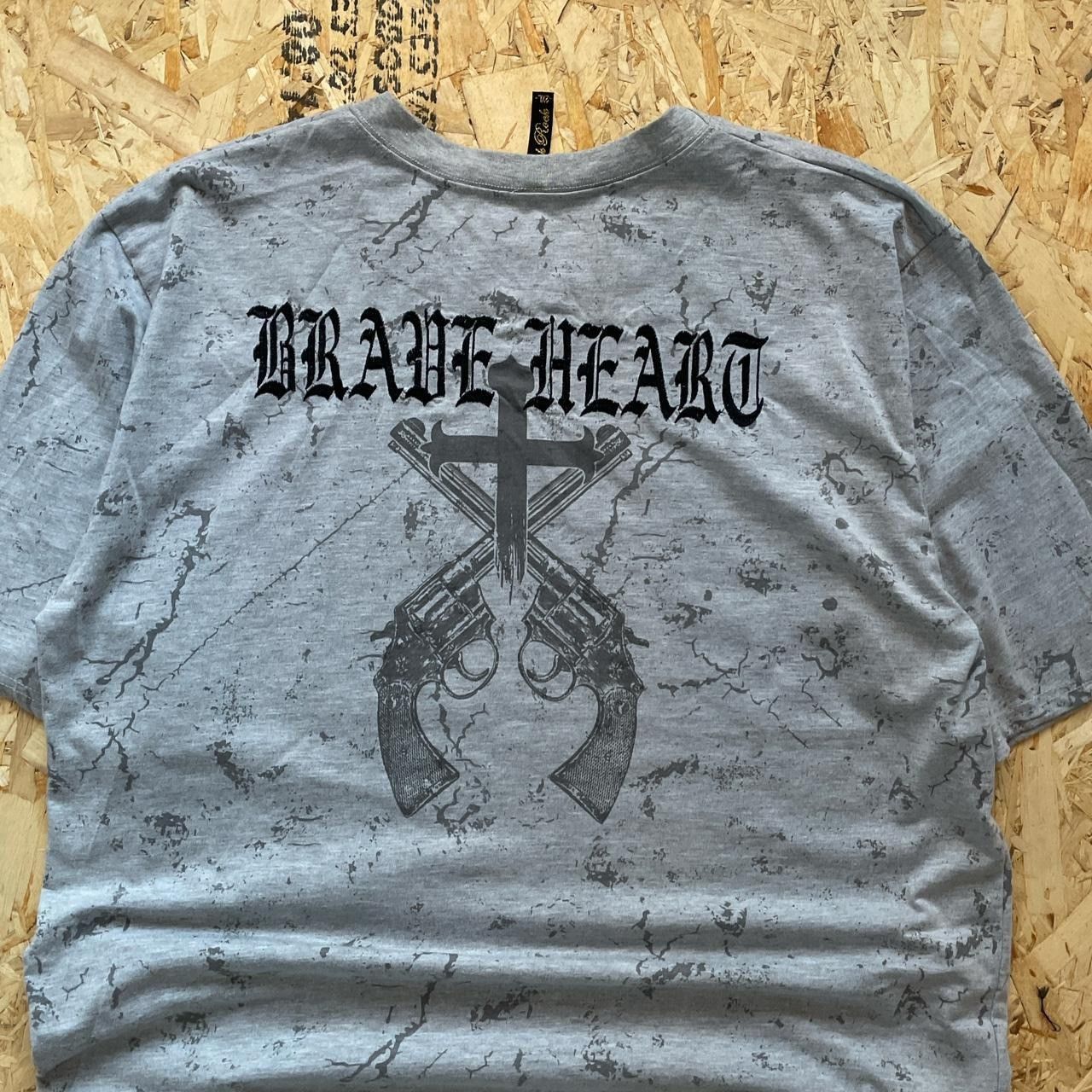 Vintage Vintage Y2k Cross T Shirt Size US XXL / EU 58 / 5 - 5 Thumbnail