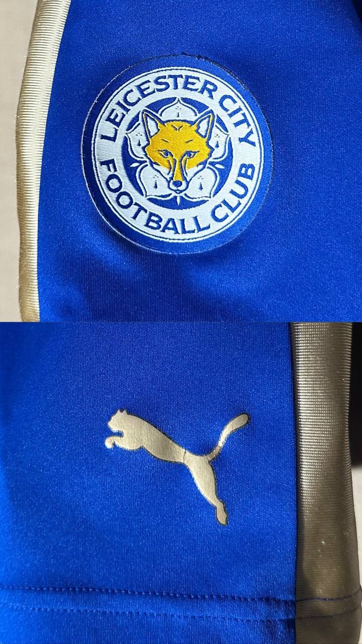 Puma Leicester City Puma 2017 2018 home football shorts soccer Size US 32 / EU 48 - 2 Thumbnail